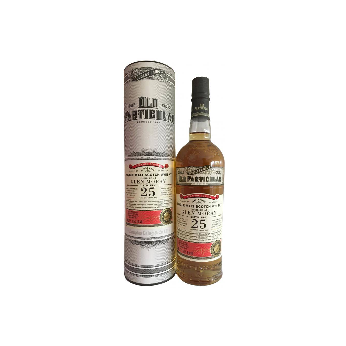 Glen Moray Old Particular 1991 25 Years Single Malt Whisky 2