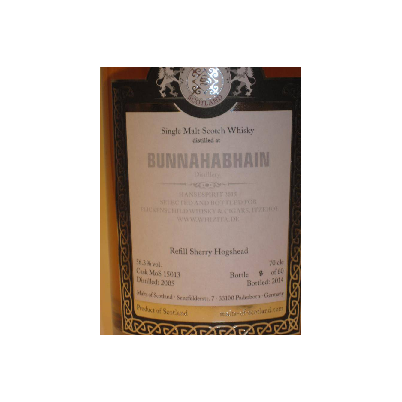 Bunnahabhain 2005 9 Years Single Malt Whisky
