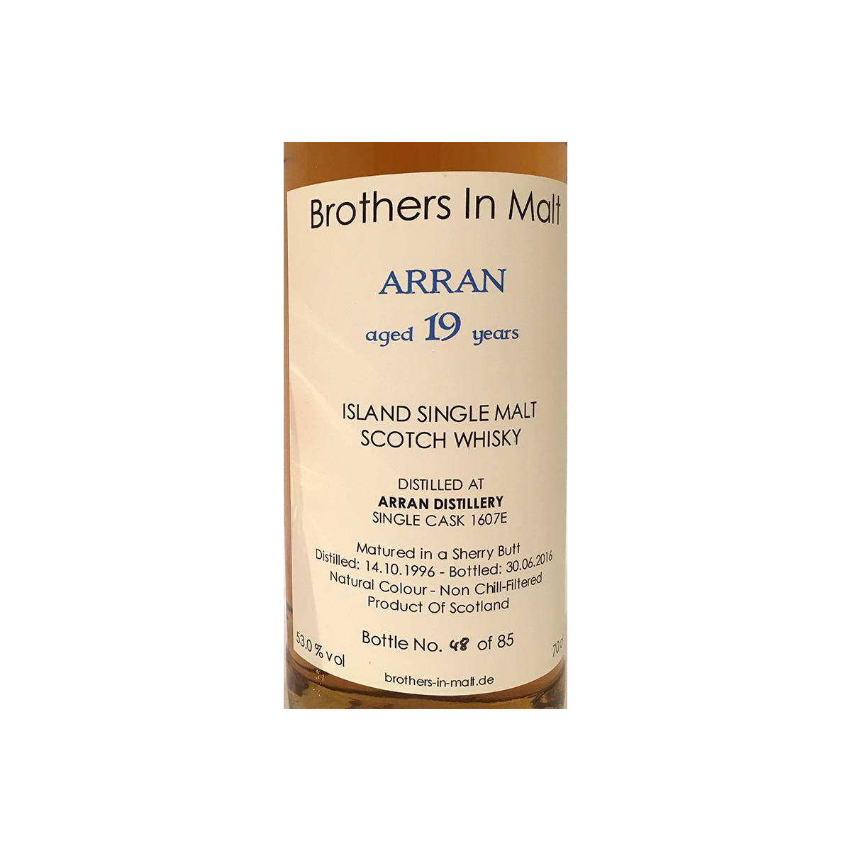 Arran 1996 19 Years Single Malt Whisky 2