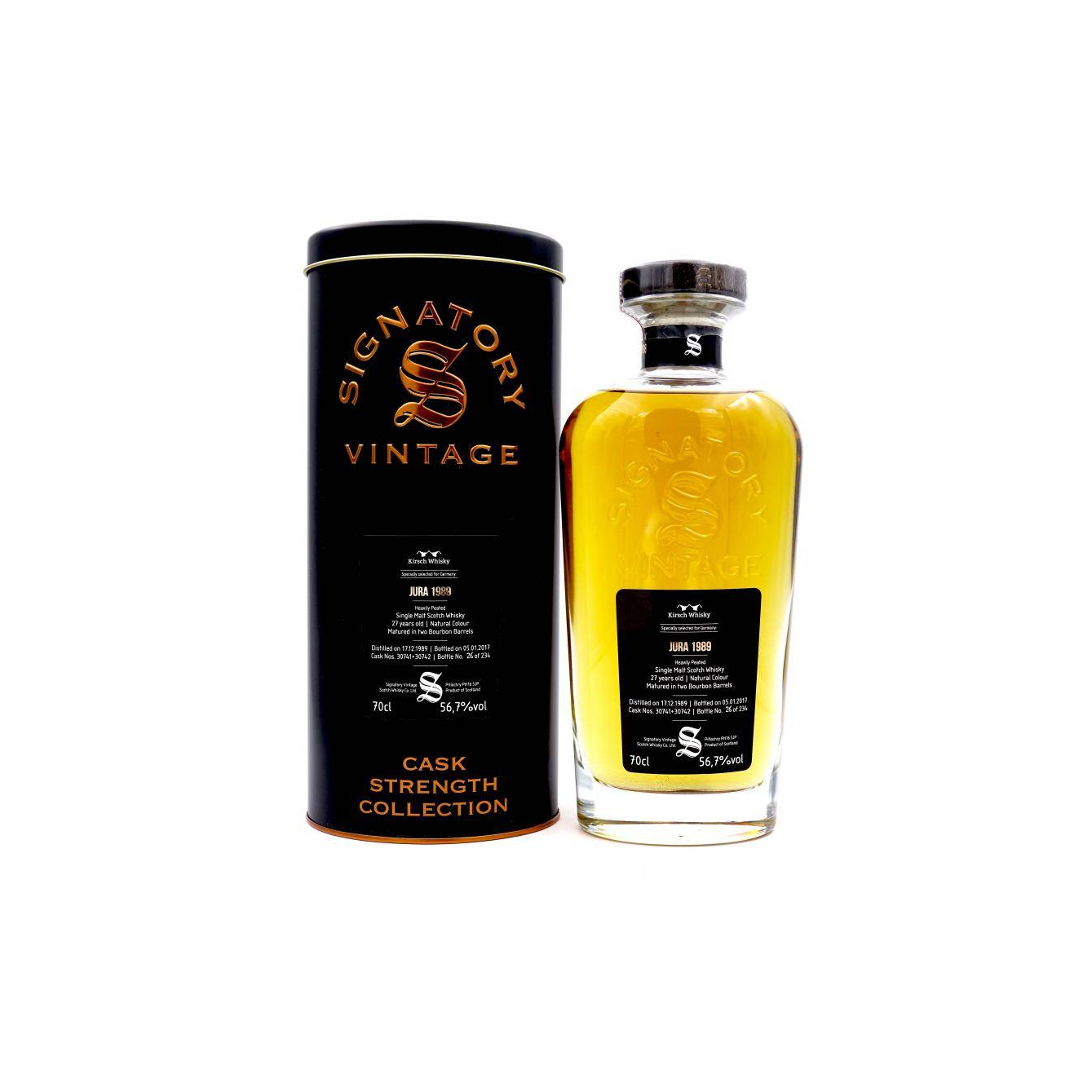 Jura Cask Strength Collection 1989 27 Years Single Malt Whisky 2