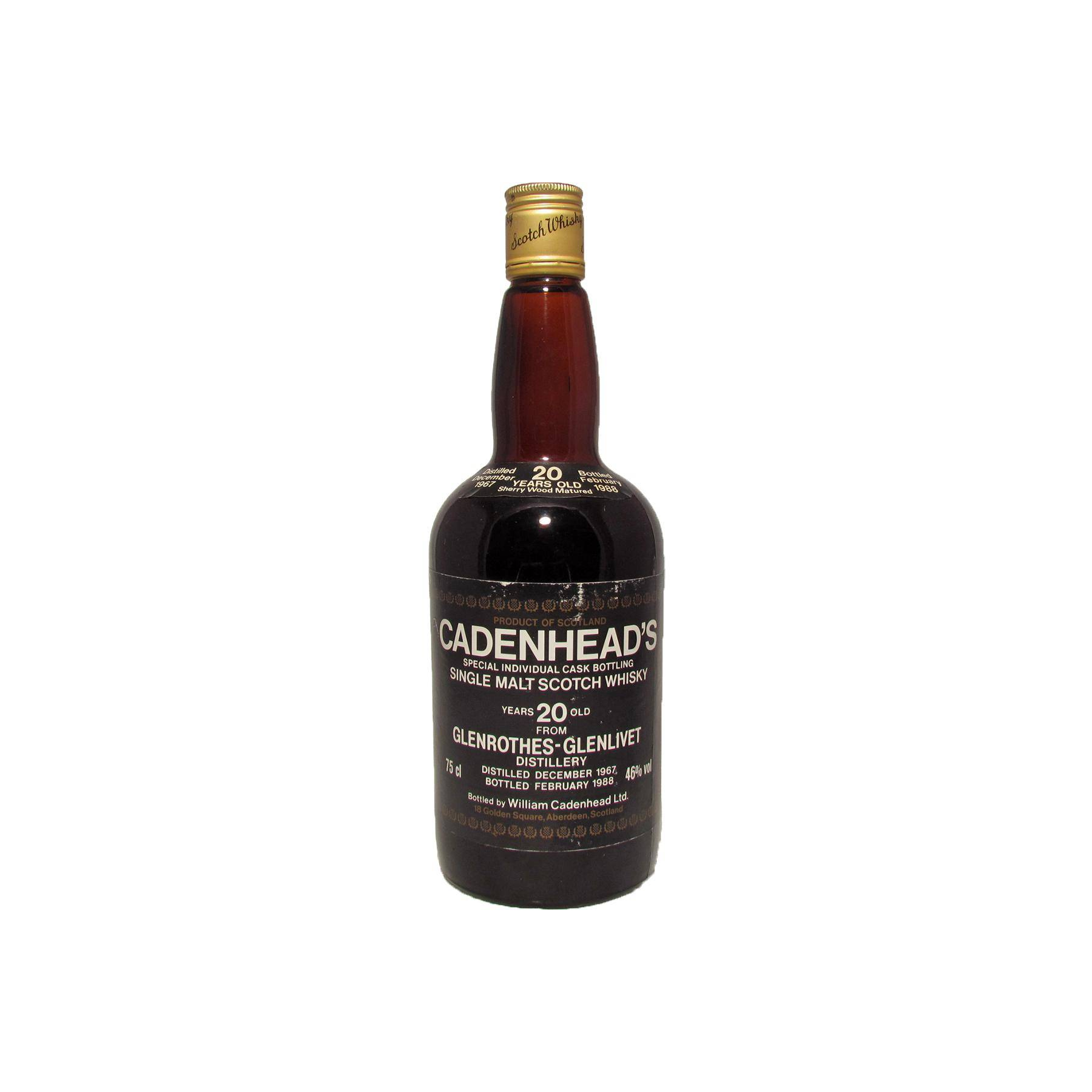 The Glenrothes 1967 20 Years Single Malt Whisky