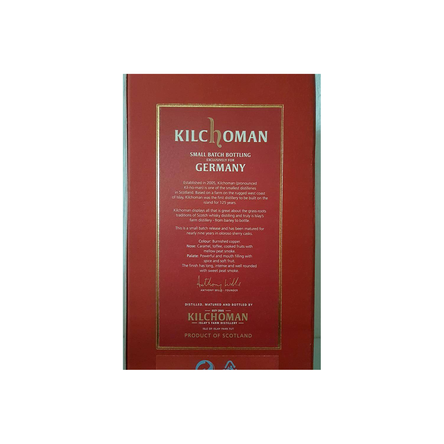 Kilchoman 2008 8 Years Single Malt Whisky 3