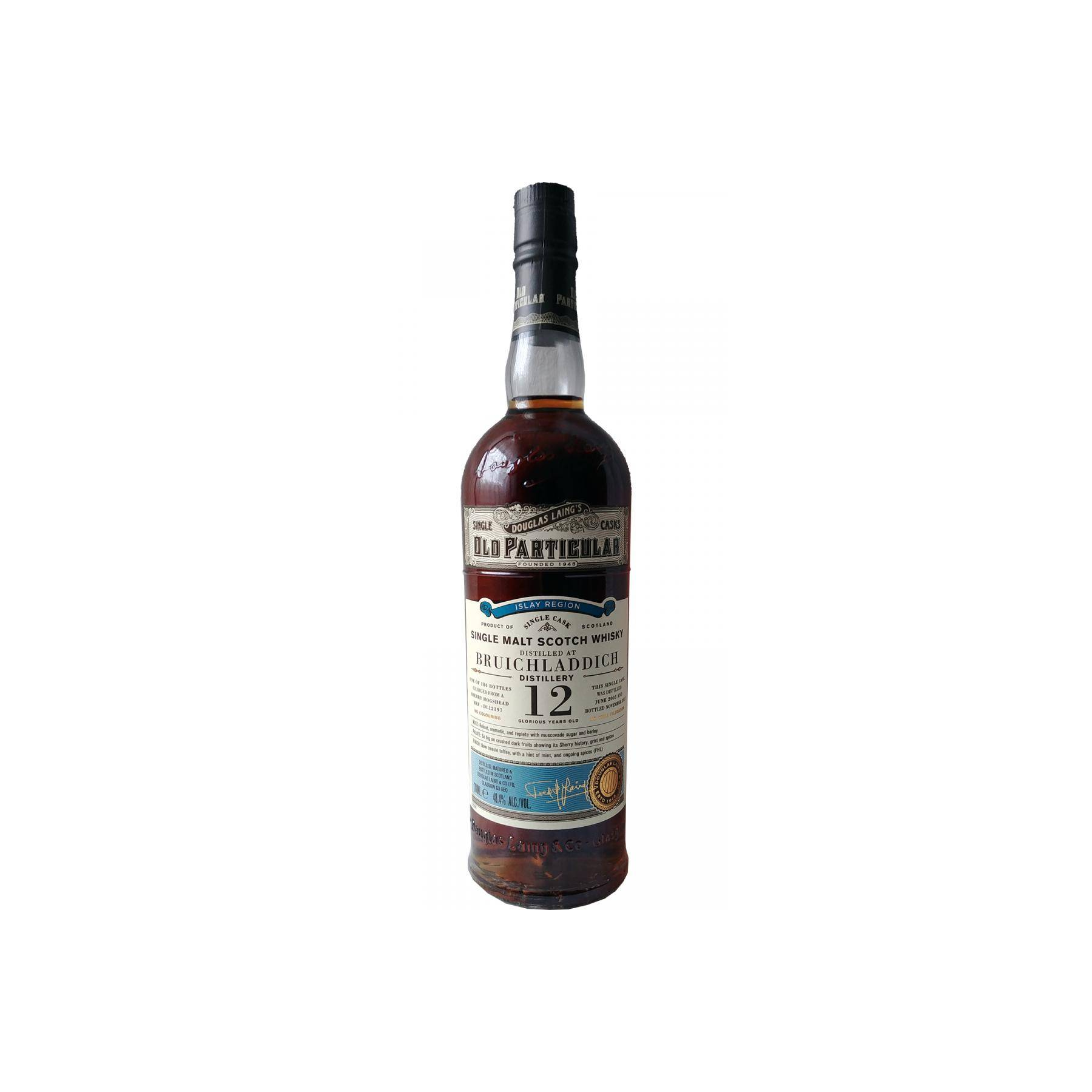 Bruichladdich Old Particular 2005 12 Years Single Malt Whisky
