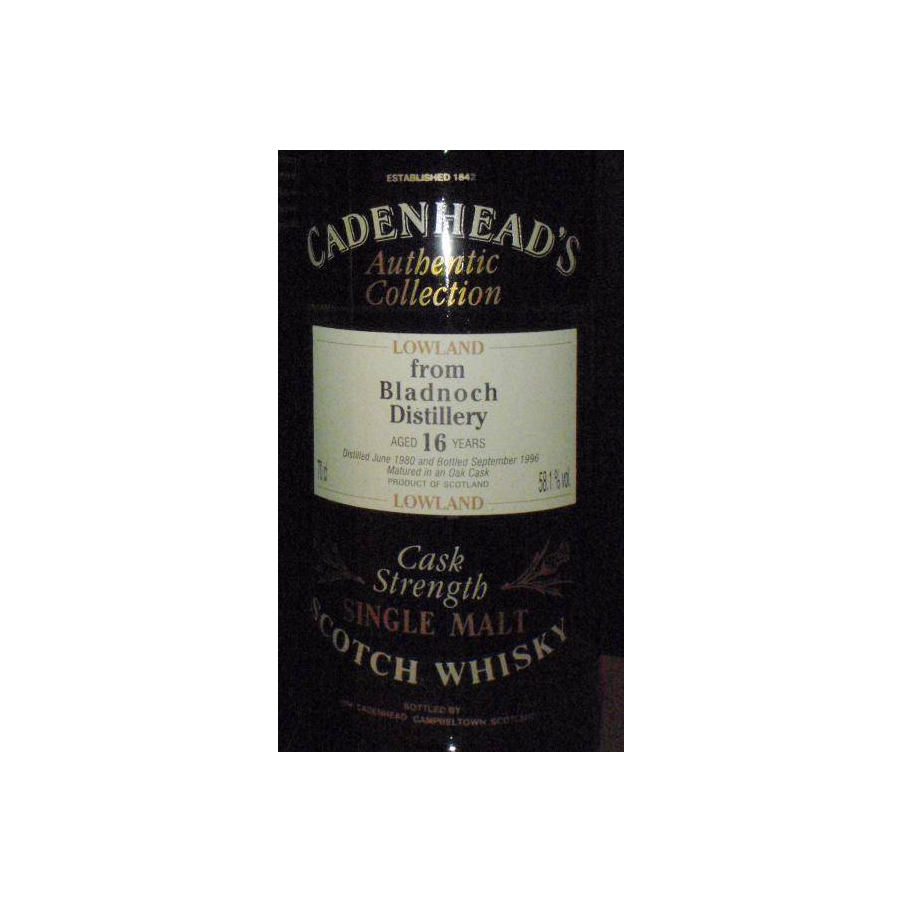 Bladnoch Authentic Collection 1980 16 Years Single Malt Whisky