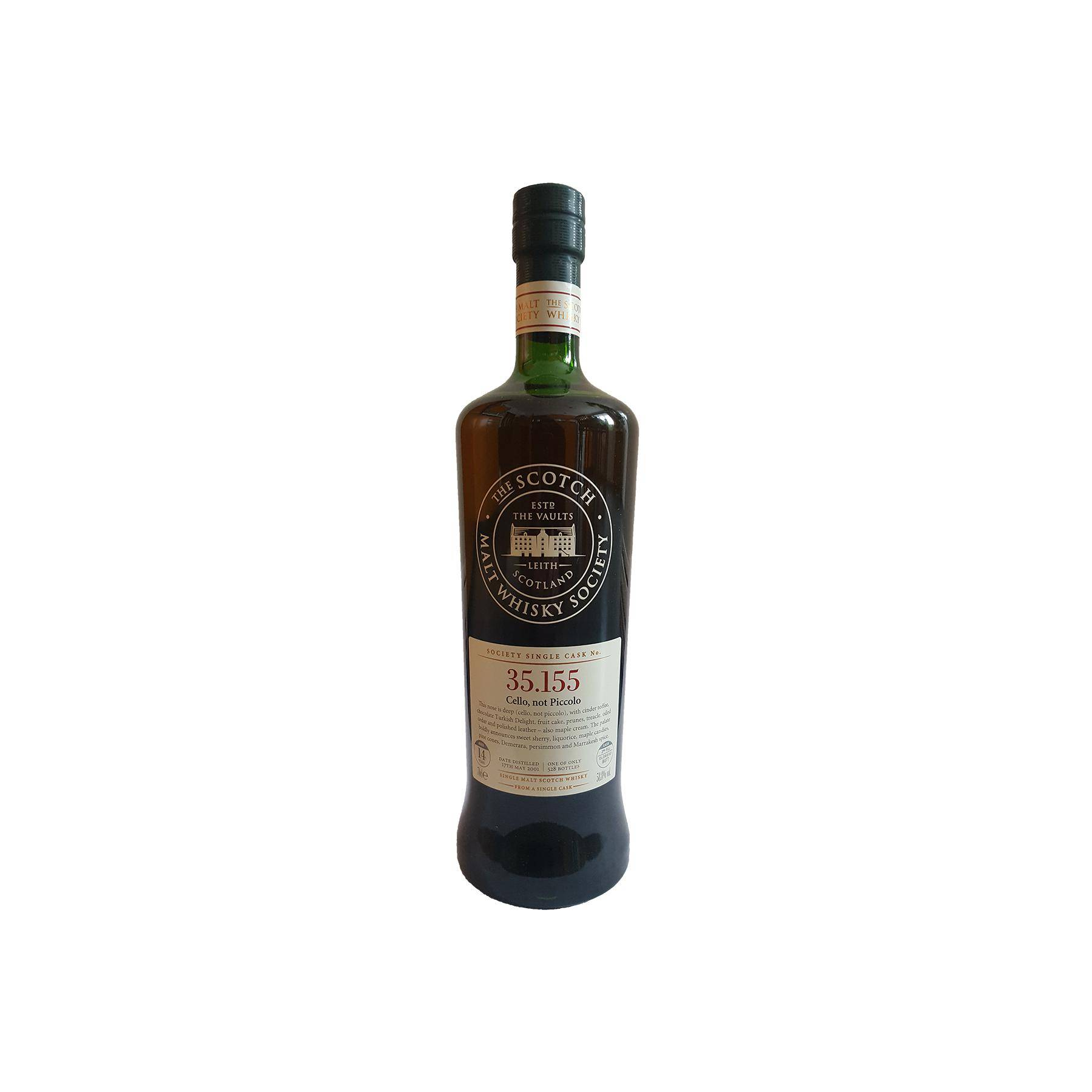The Scotch Malt Whisky Society 2001 14 Years Single Malt Whisky