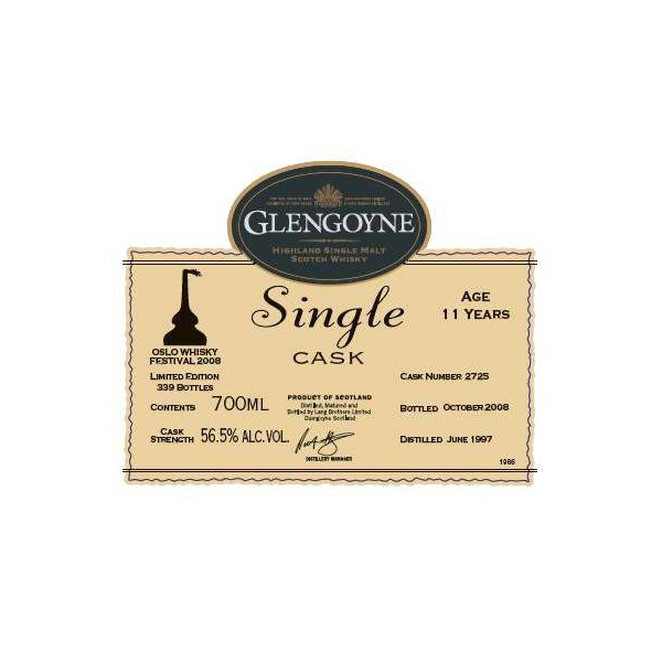 Glengoyne 1997 11 Years Single Malt Whisky 2
