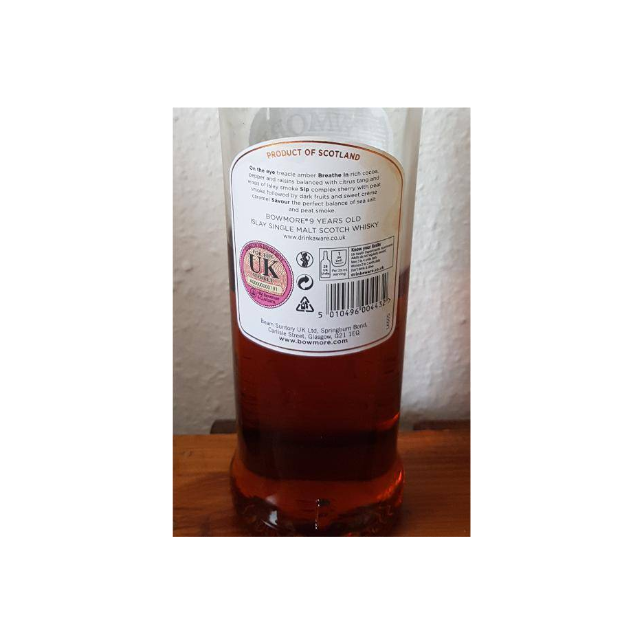 Bowmore 9 Years Single Malt Whisky 2