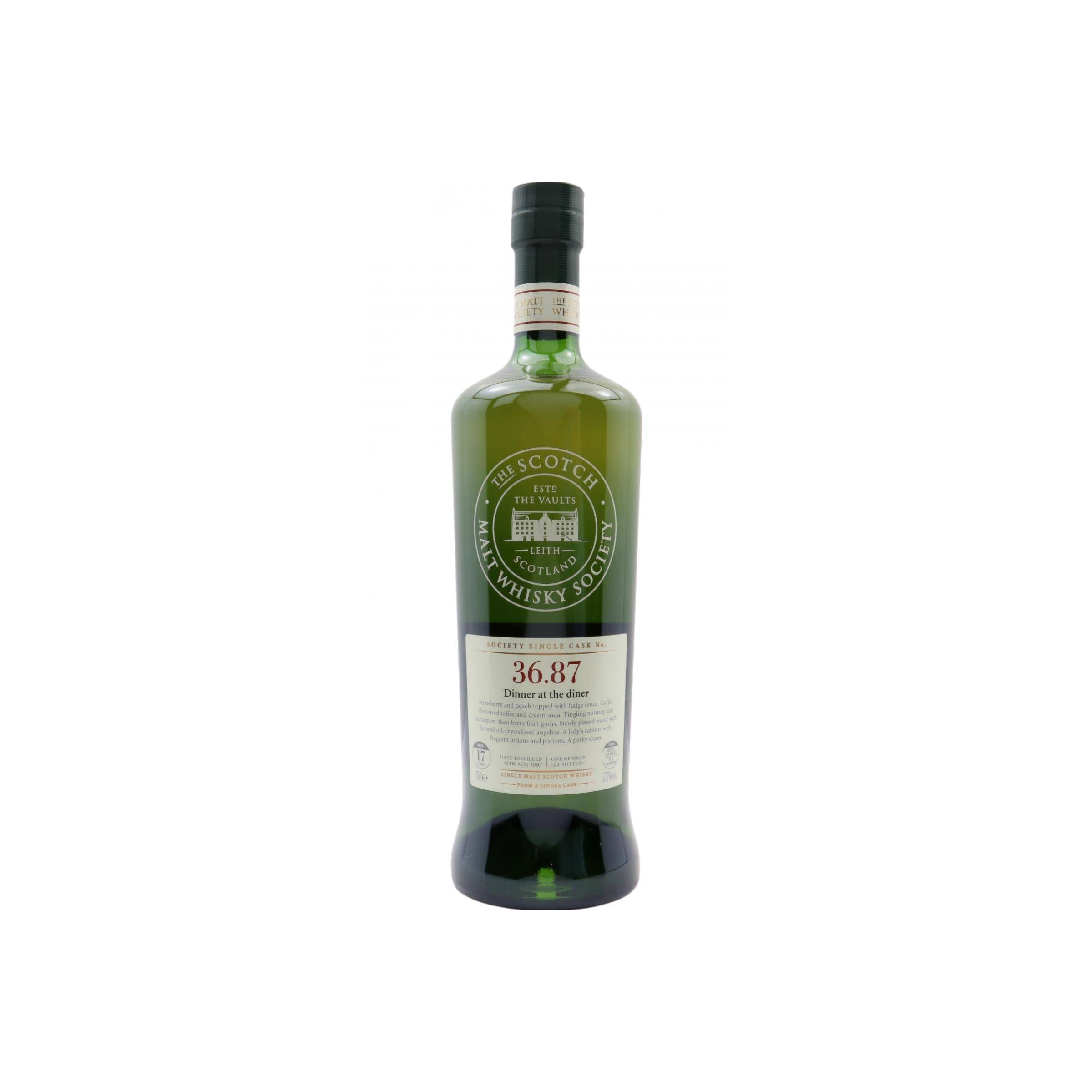 The Scotch Malt Whisky Society 1997 17 Years Single Malt Whisky
