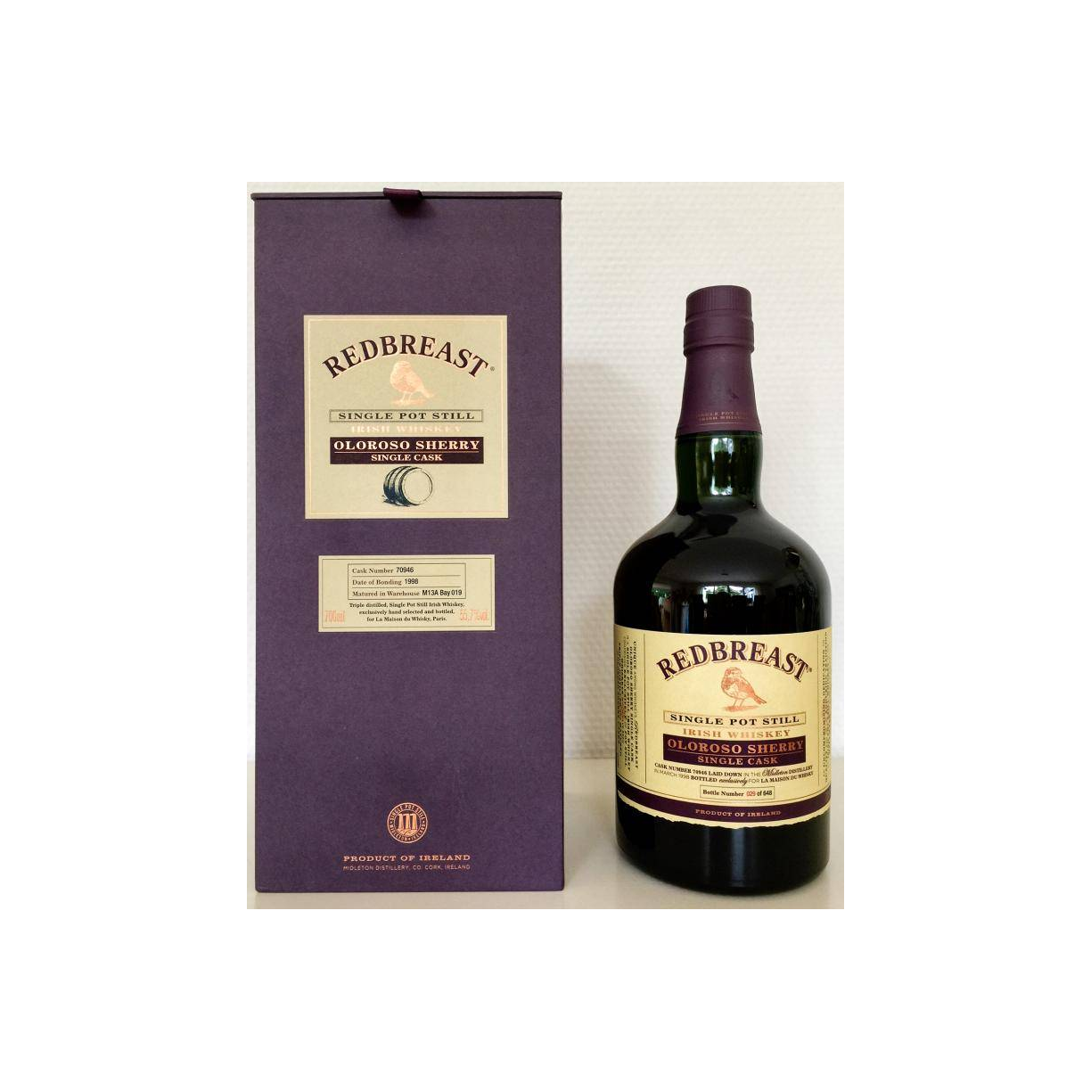 Redbreast 1998 19 Years Single Pot Still Whisky 3