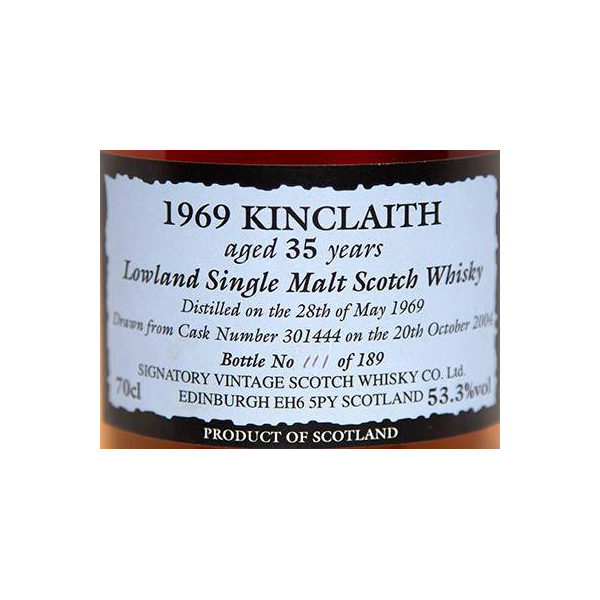 Kinclaith 1969 35 Years Single Malt Whisky 2