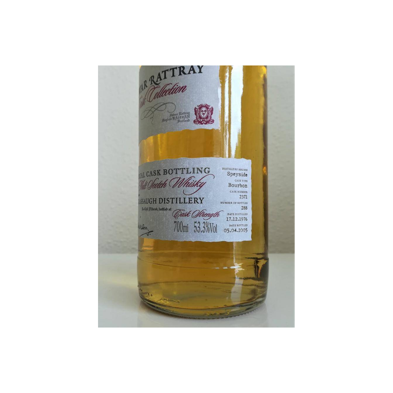 Glenglassaugh Individual Cask Bottling 1976 28 Years Single Malt Whisky 2