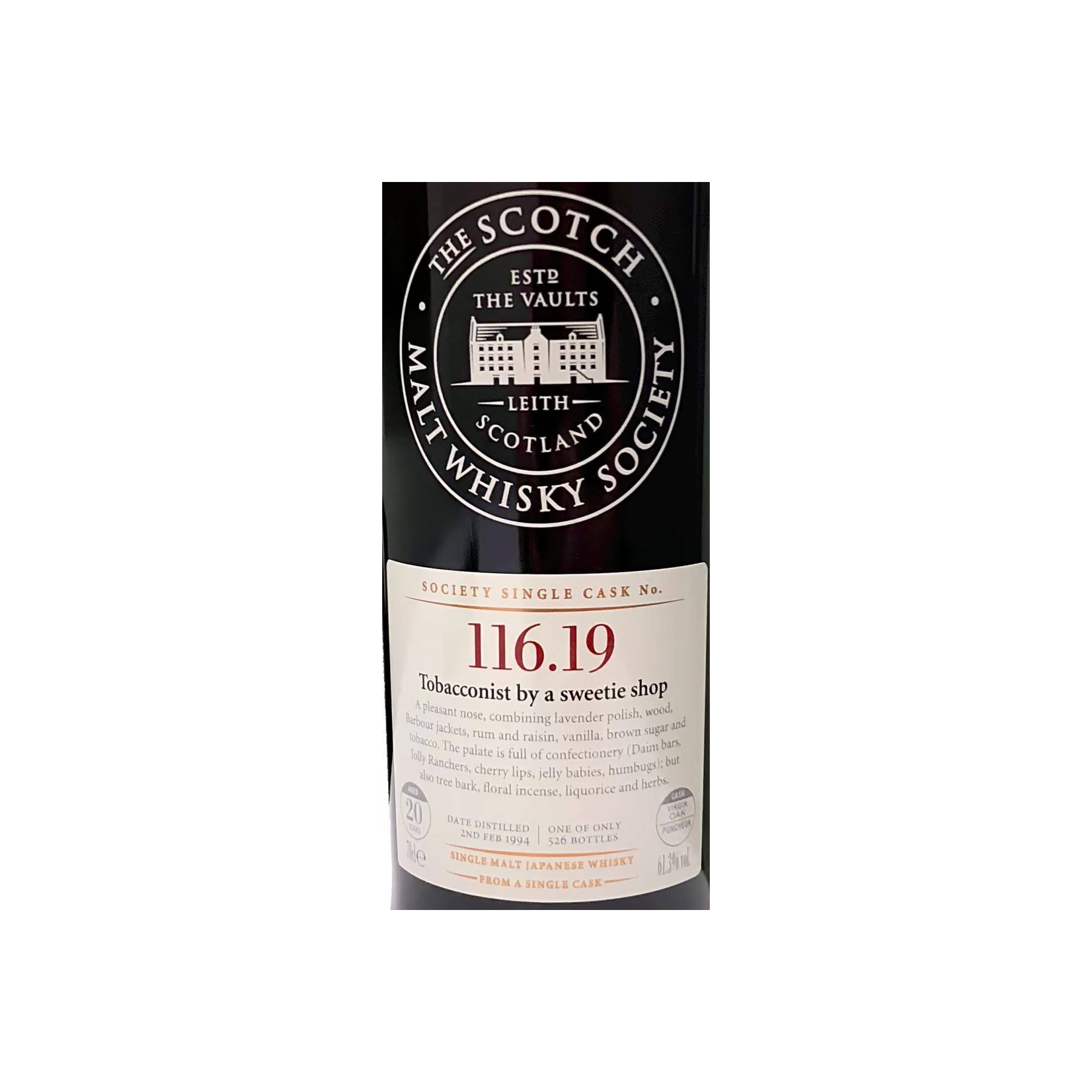 The Scotch Malt Whisky Society 1994 20 Years Single Malt Whisky 2