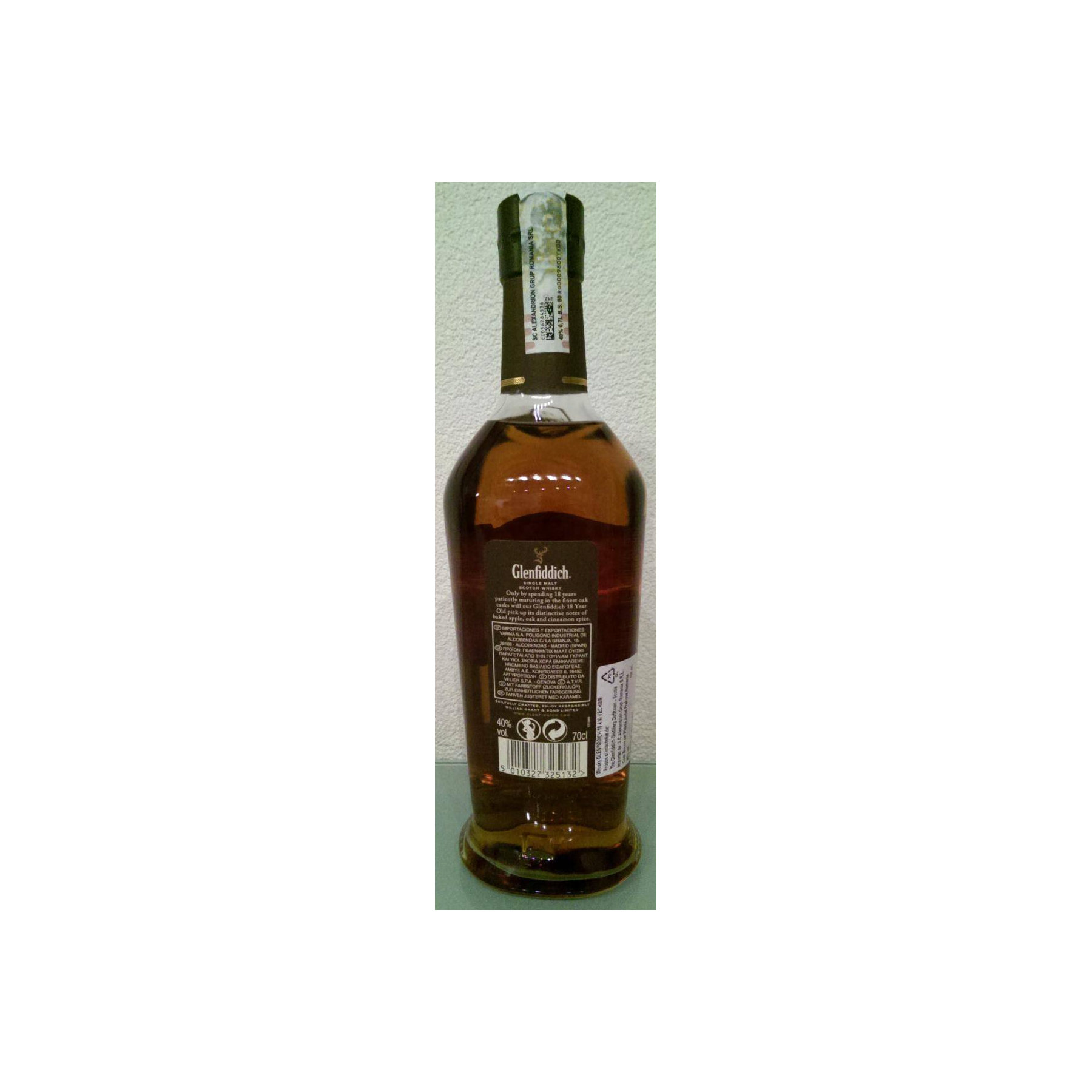 Glenfiddich 18 Years Single Malt Whisky 3
