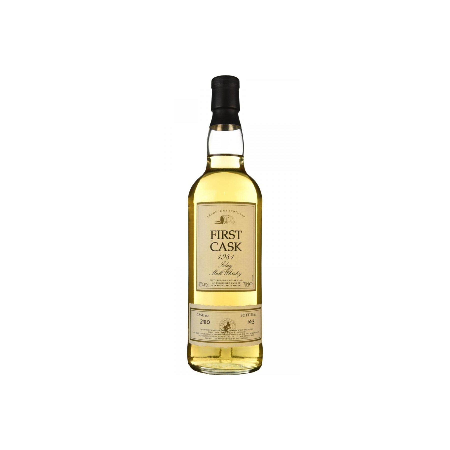 Caol Ila 1981 21 Years Single Malt Whisky