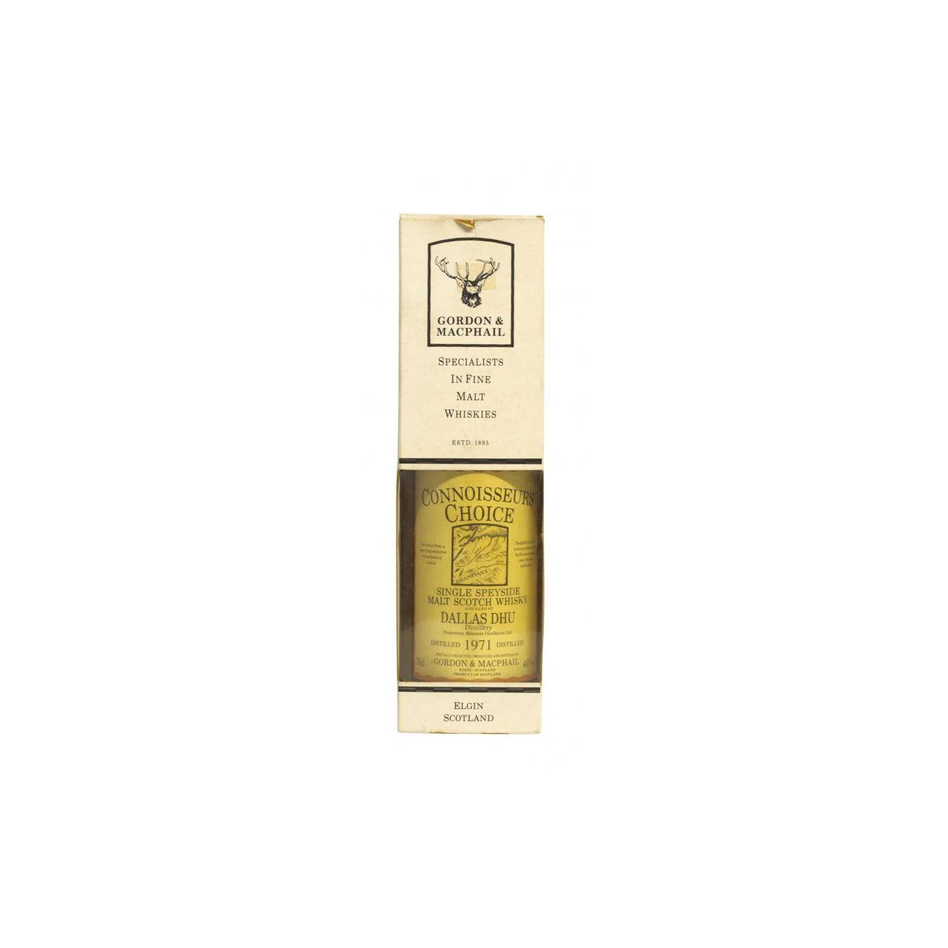 Dallas Dhu Connoisseurs Choice 1971 24 Years Single Malt Whisky 3