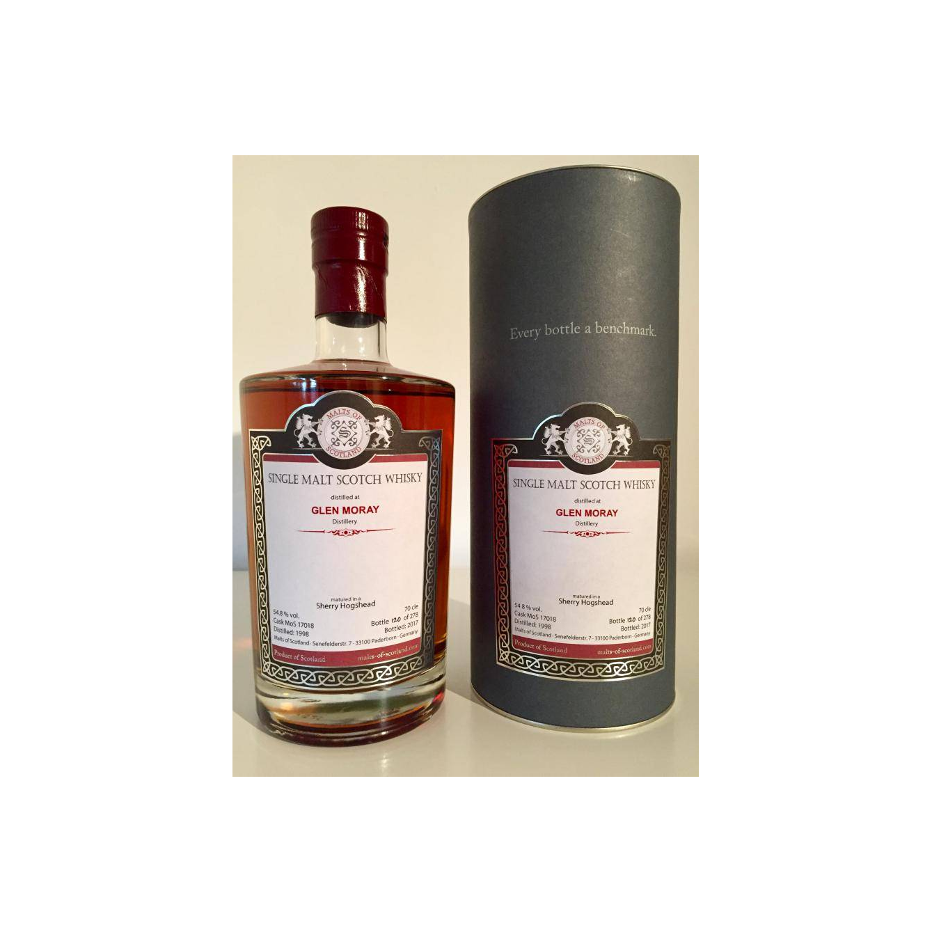 Glen Moray 1998 19 Years Single Malt Whisky 2
