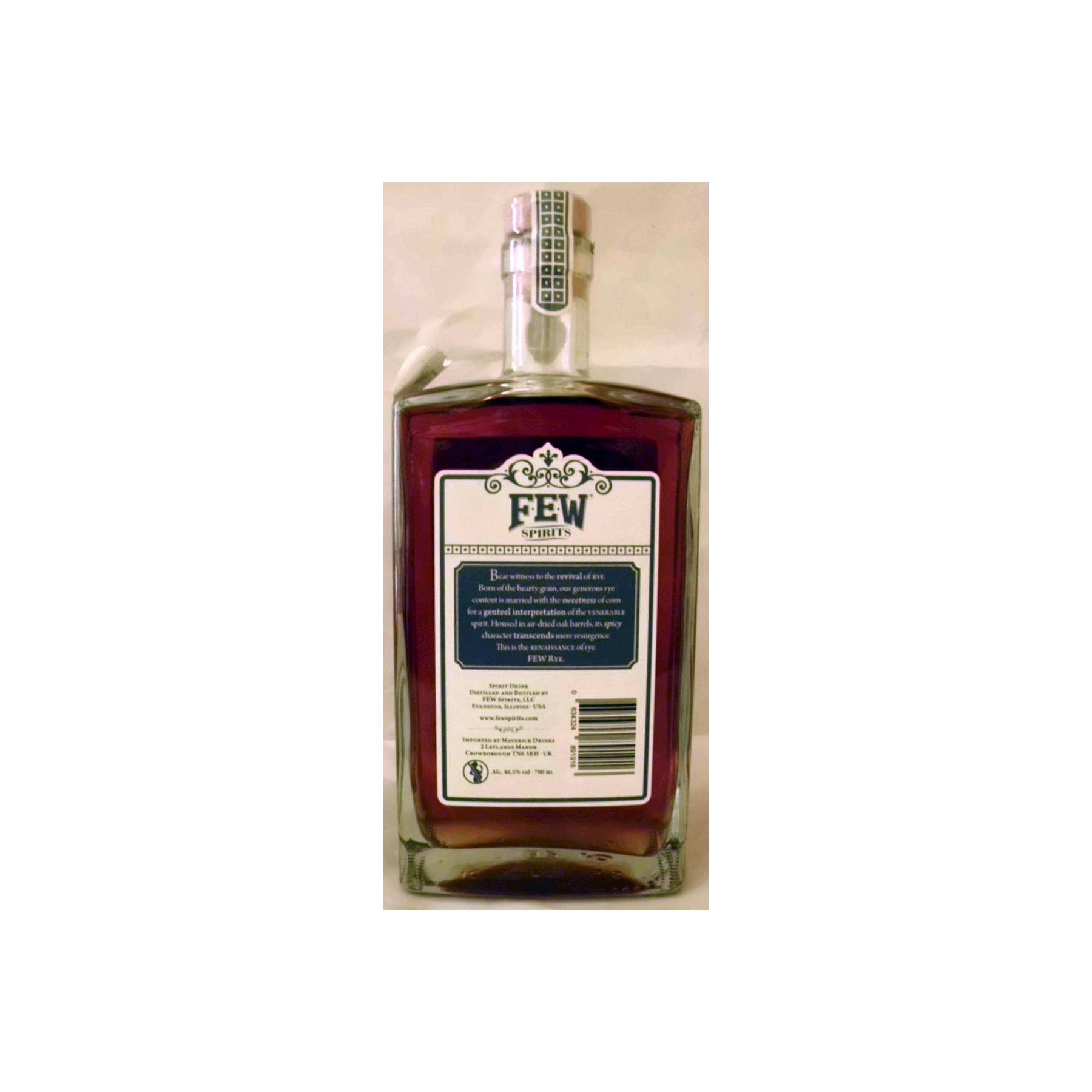 FEW Rye Whiskey 2