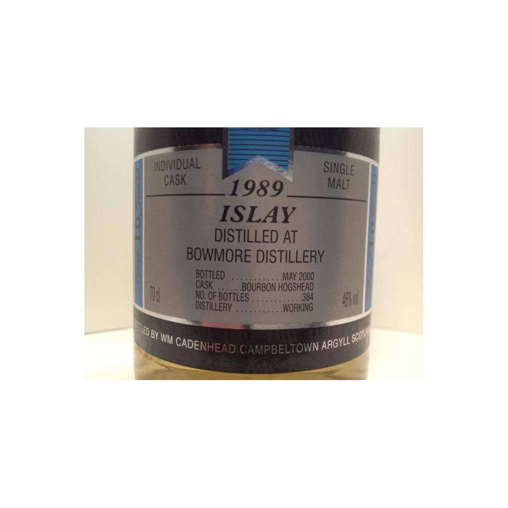 Bowmore 1989 10 Years Single Malt Whisky 3