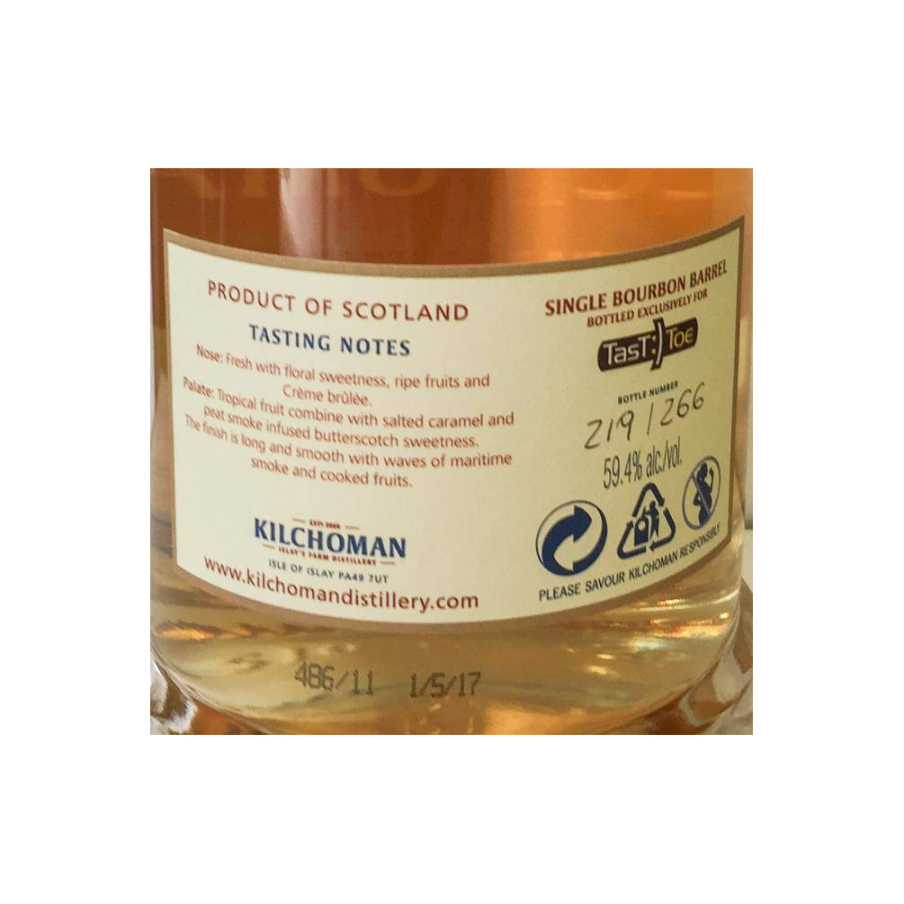Kilchoman 2011 5 Years Single Malt Whisky 2