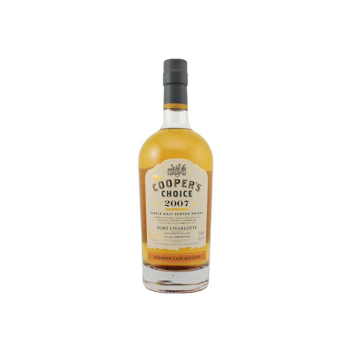Bruichladdich The Cooper's Choice 2007 8 Years Single Malt Whisky