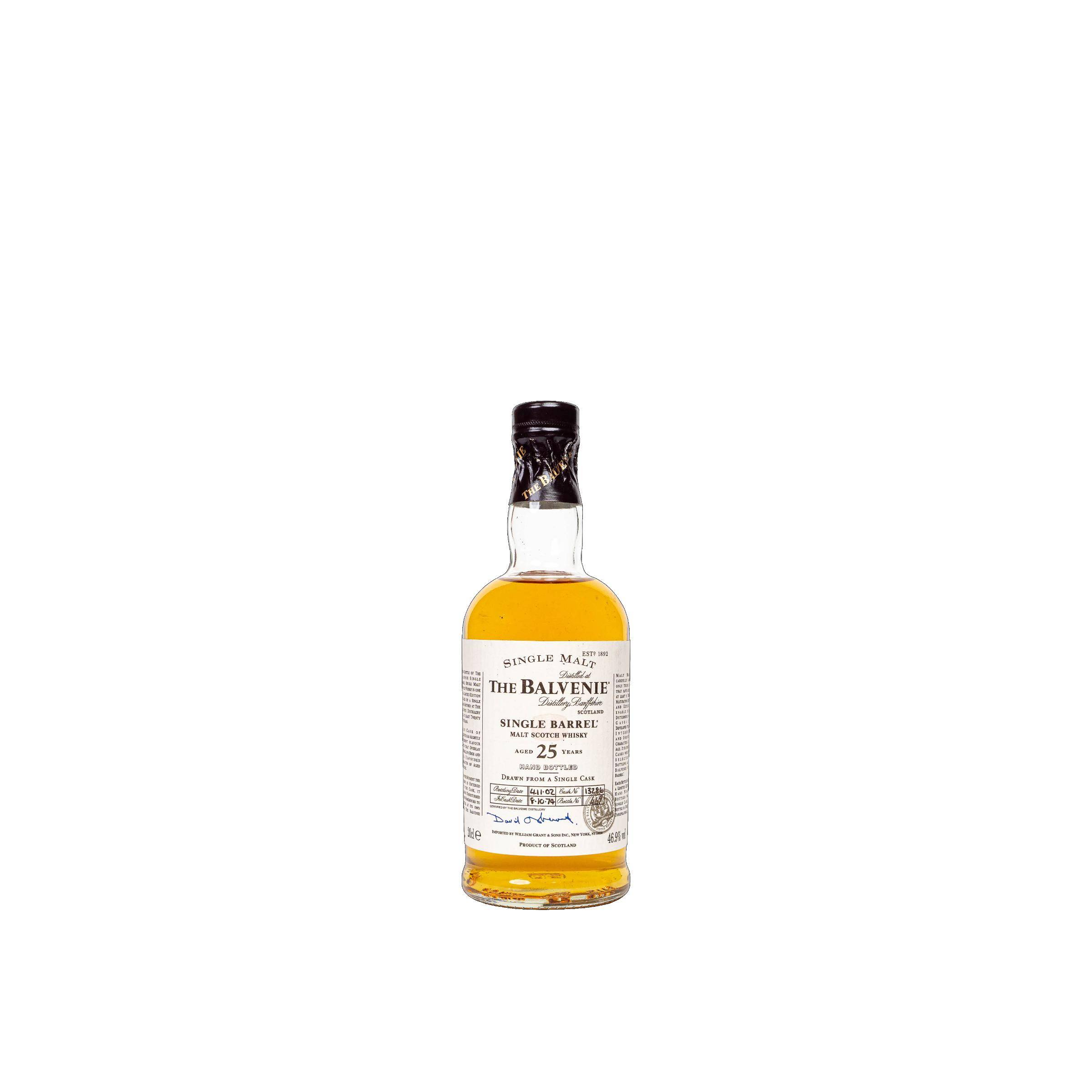 The Balvenie Single Cask 1974 25 Years Single Malt Whisky