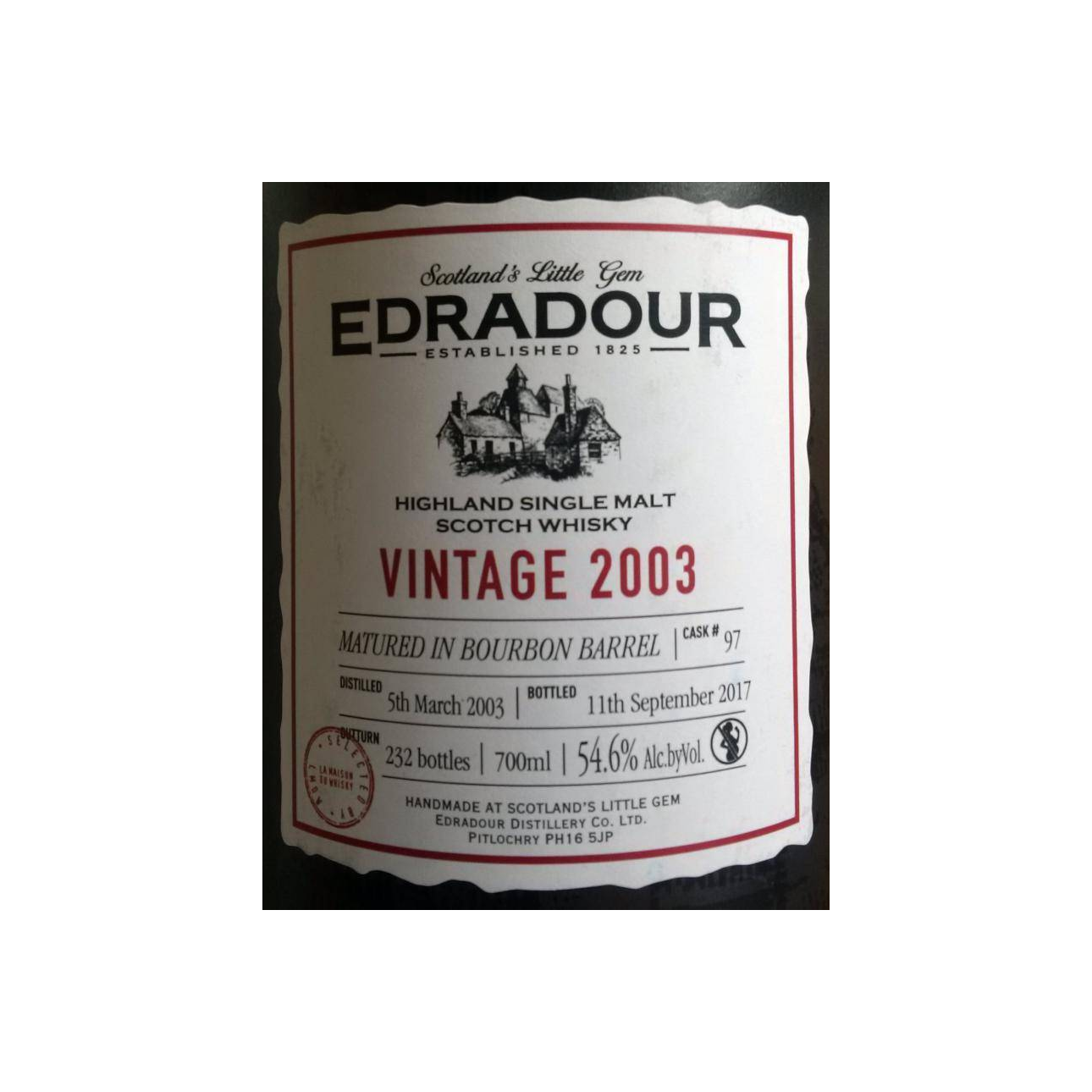 Edradour 2003 14 Years Single Malt Whisky 3