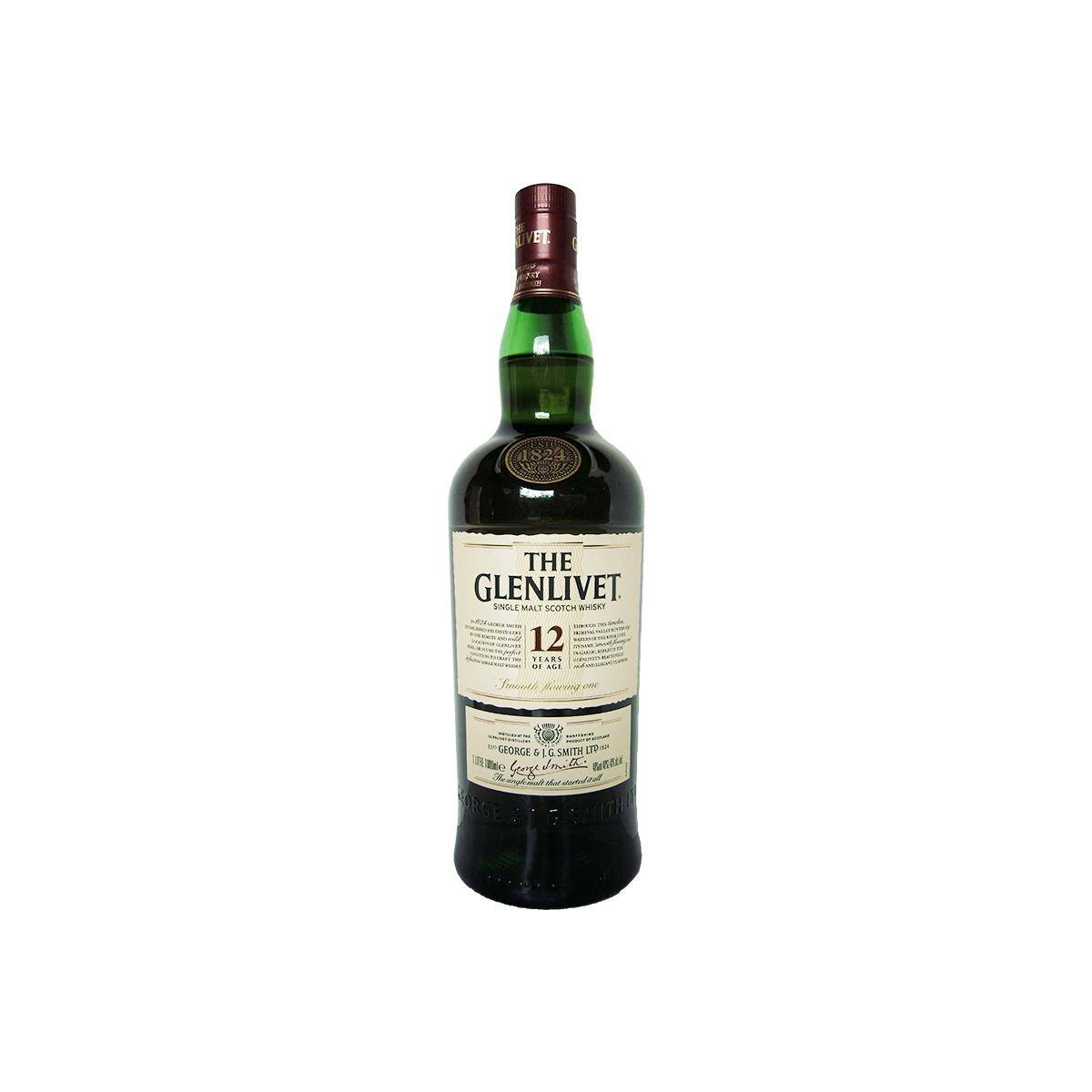 The Glenlivet 12 Years Single Malt Whisky