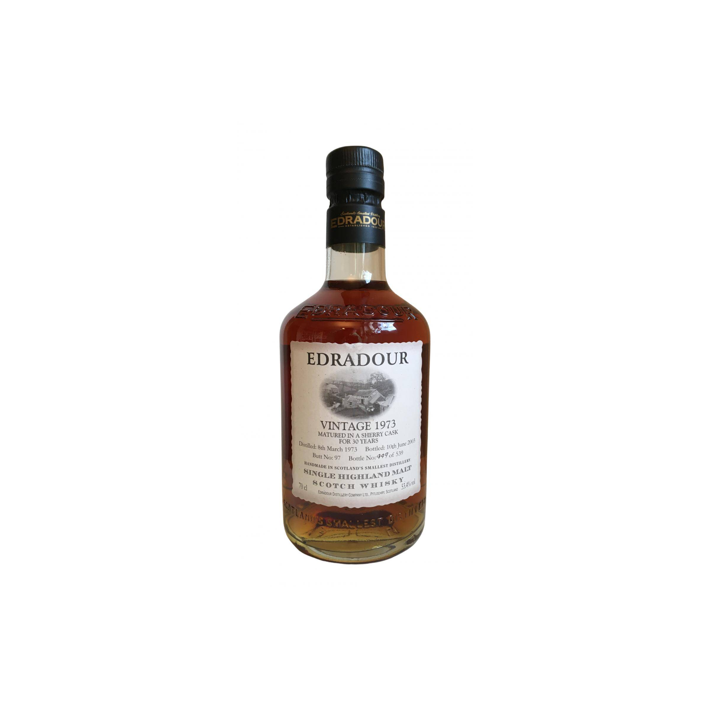 Edradour 1973 30 Years Single Malt Whisky