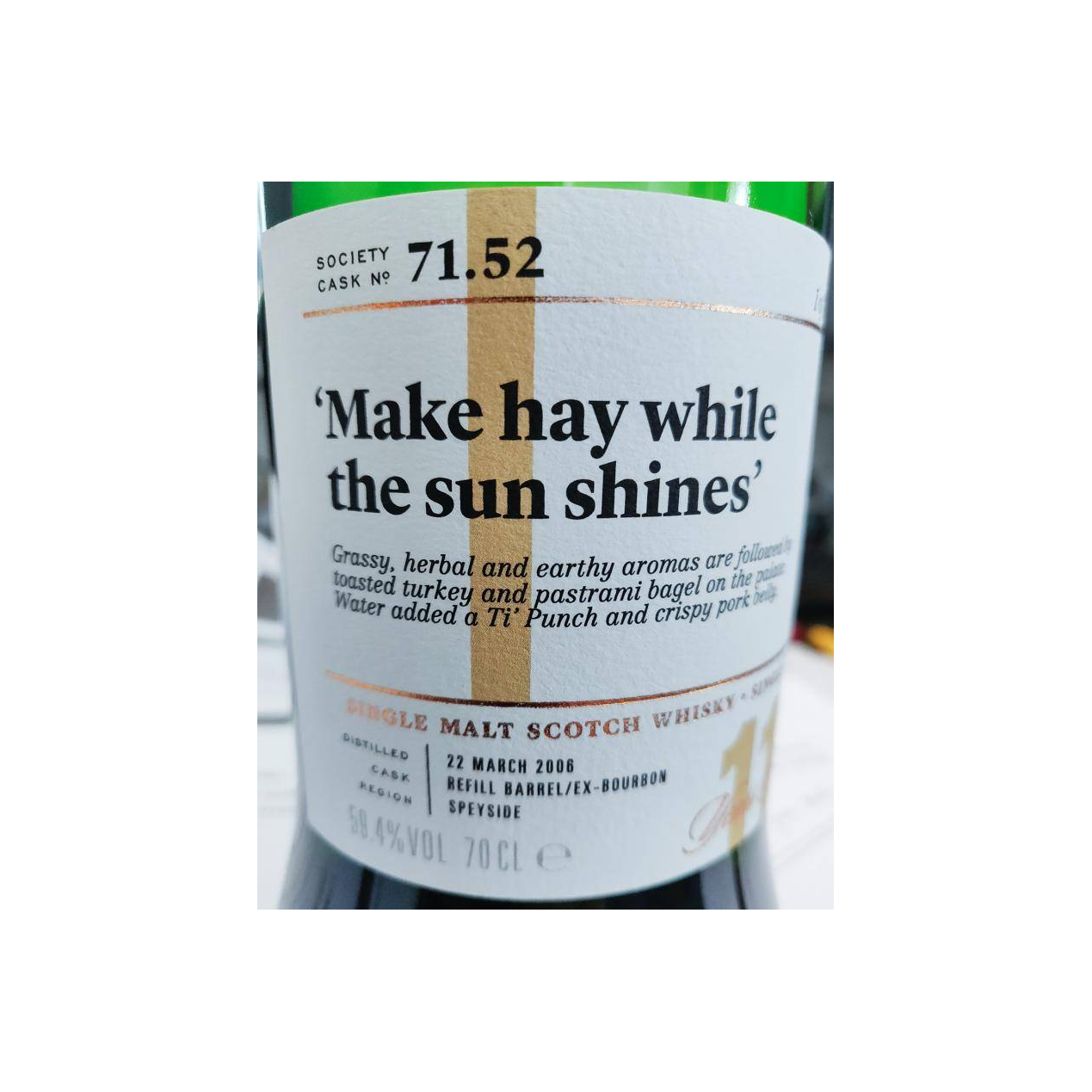 The Scotch Malt Whisky Society 2006 11 Years Single Malt Whisky 2