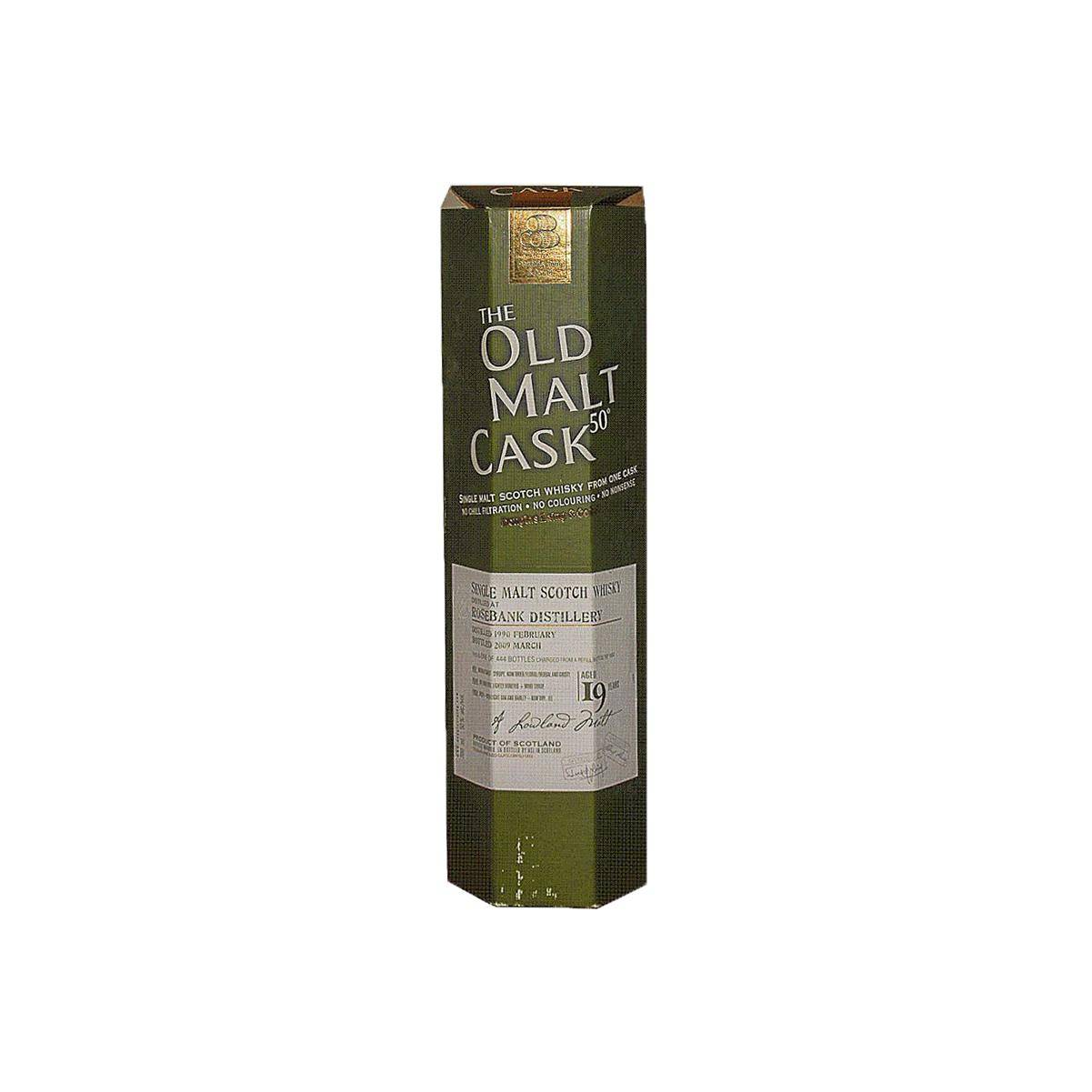 Rosebank Old Malt Cask 1990 19 Years Single Malt Whisky 3