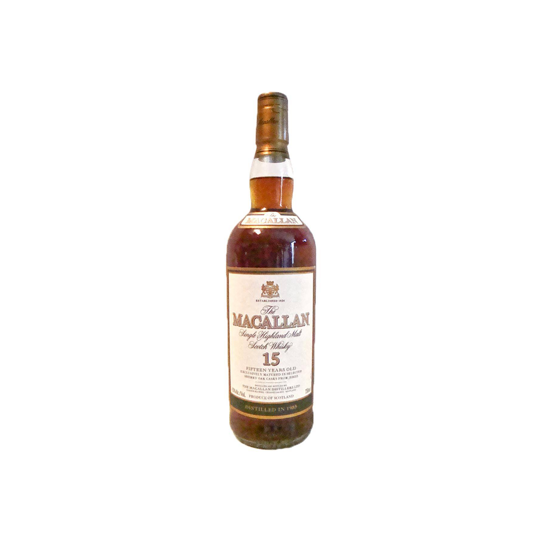 The Macallan 1985 15 Years Single Malt Whisky