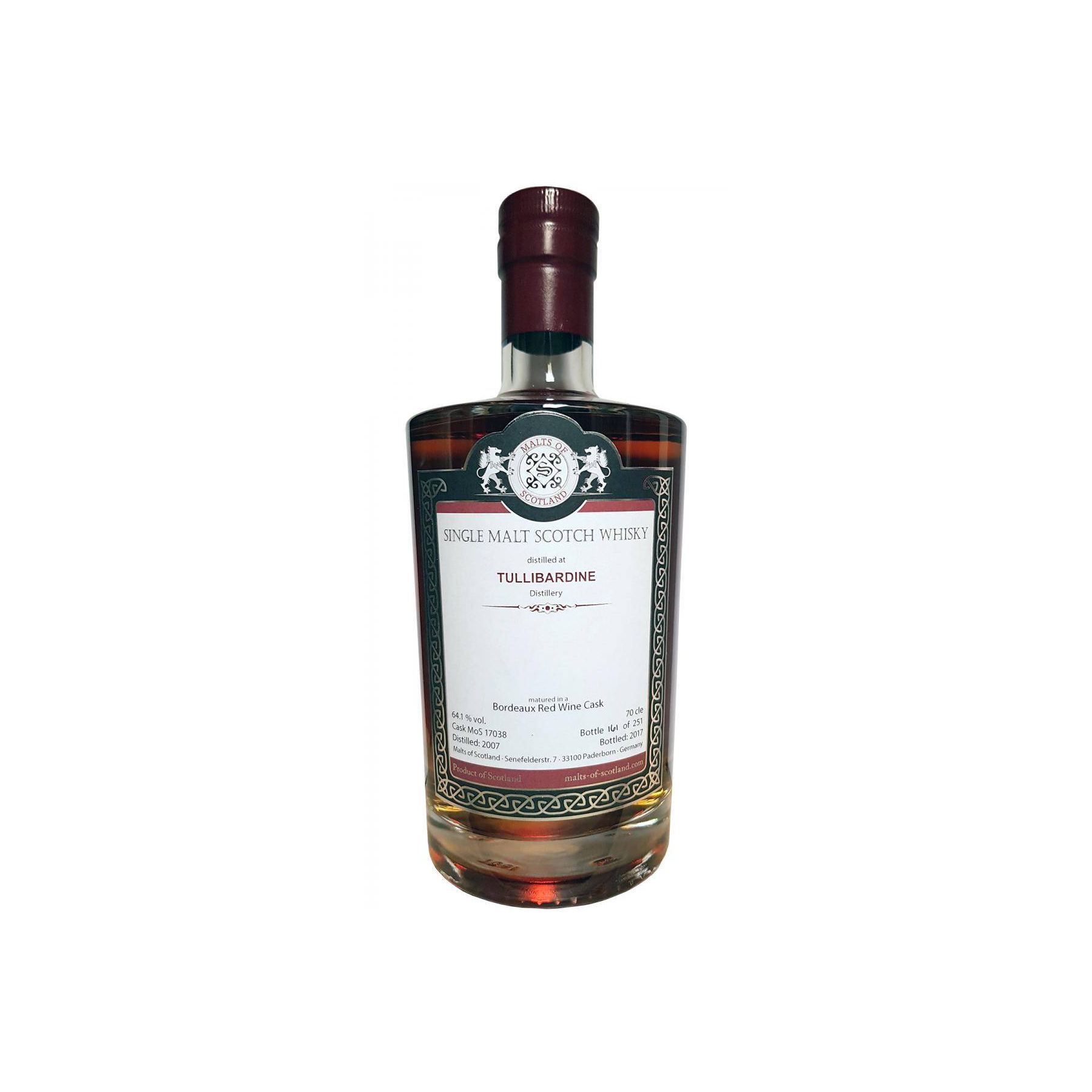 Tullibardine 2007 10 Years Single Malt Whisky
