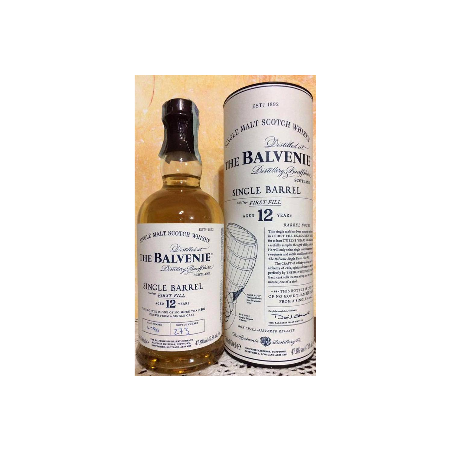 The Balvenie Single Cask 12 Years Single Malt Whisky 2