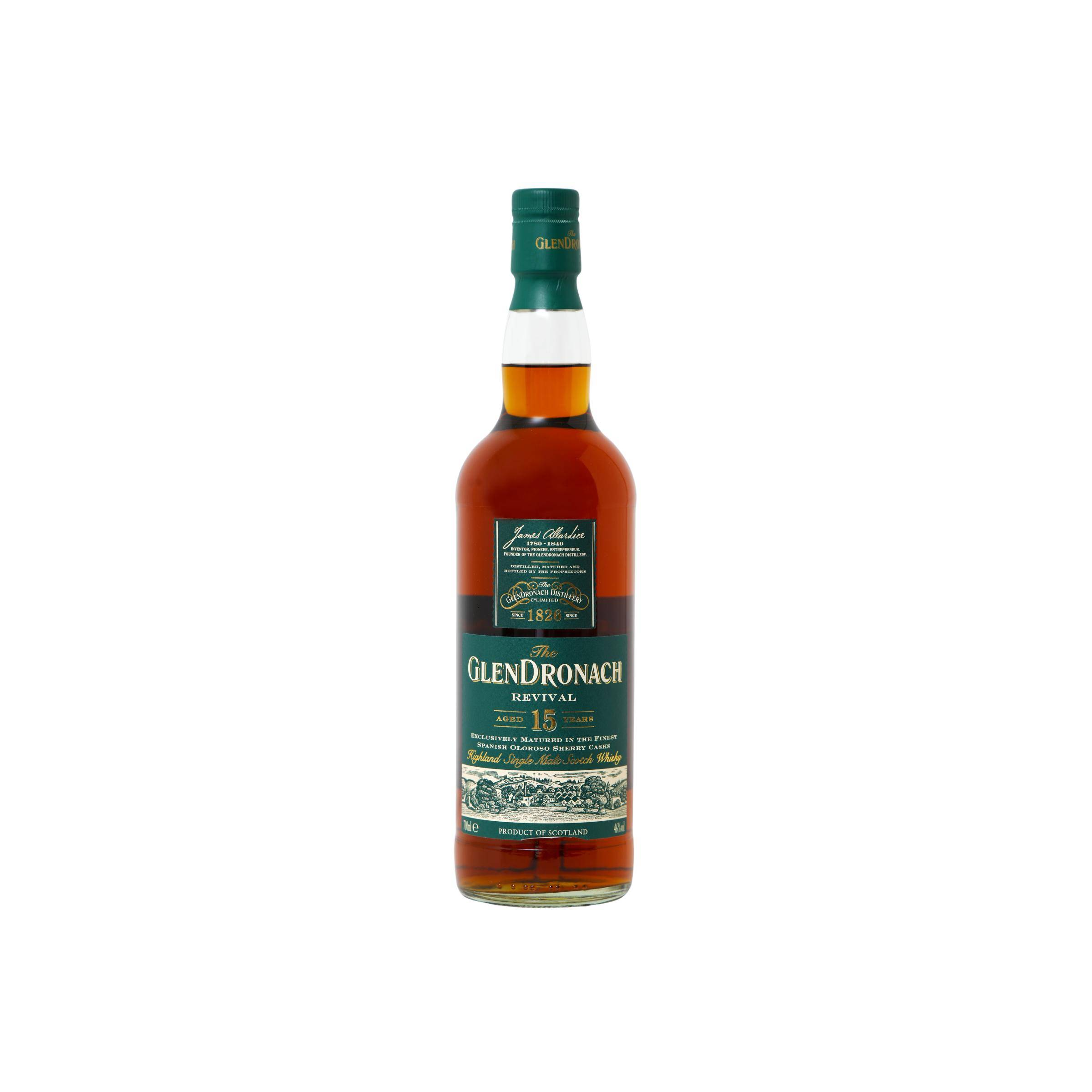 GlenDronach 15 Years Single Malt Whisky 3