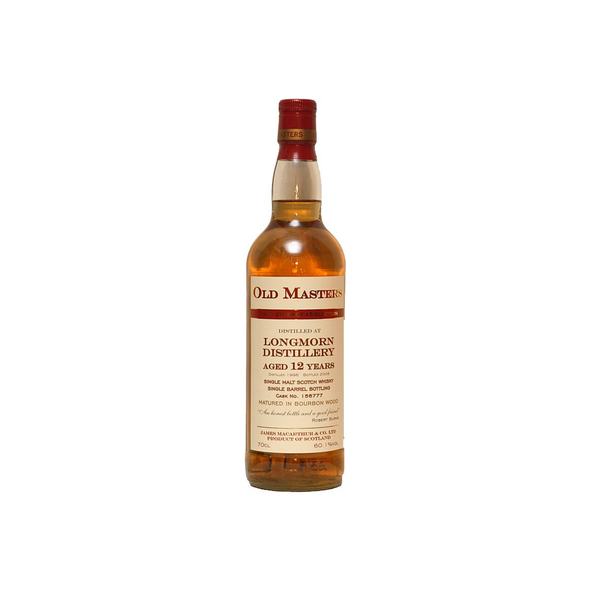 Longmorn 1996 12 Years Single Malt Whisky