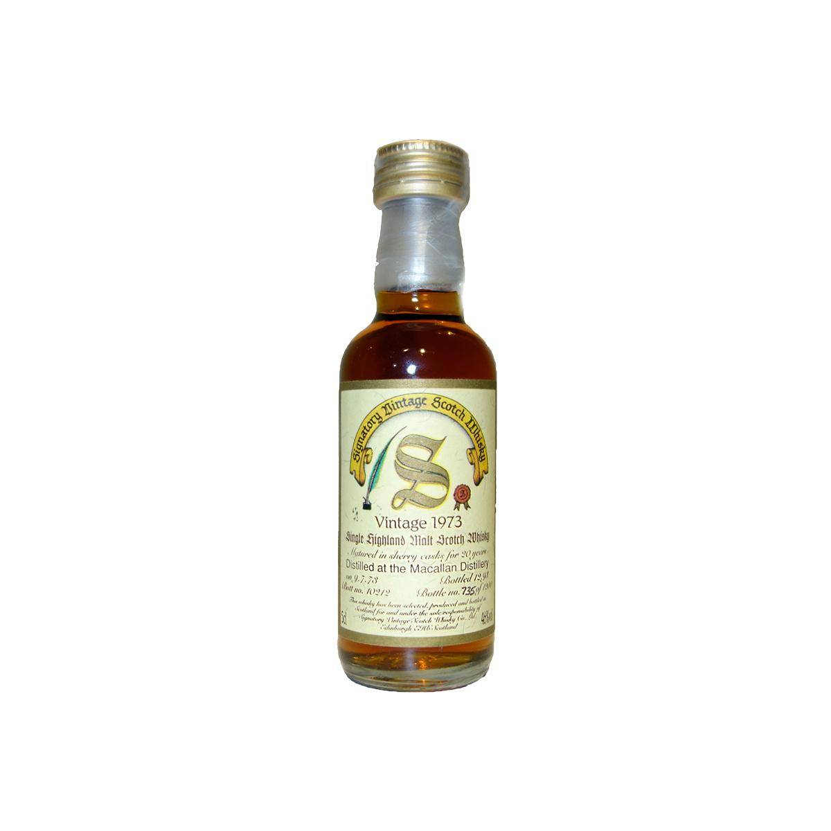 The Macallan 1973 20 Years Single Malt Whisky 2