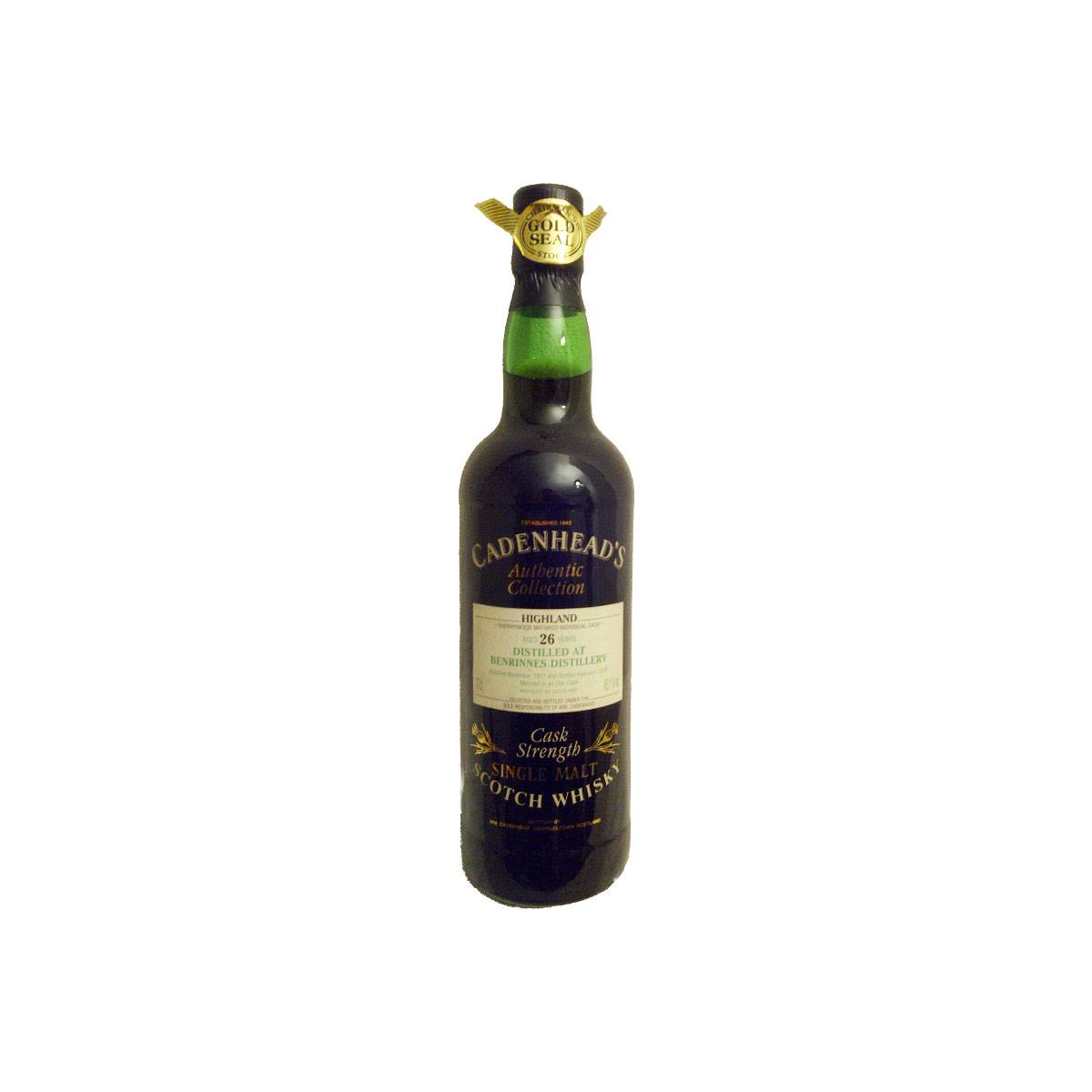 Benrinnes Authentic Collection 1971 26 Years Single Malt Whisky