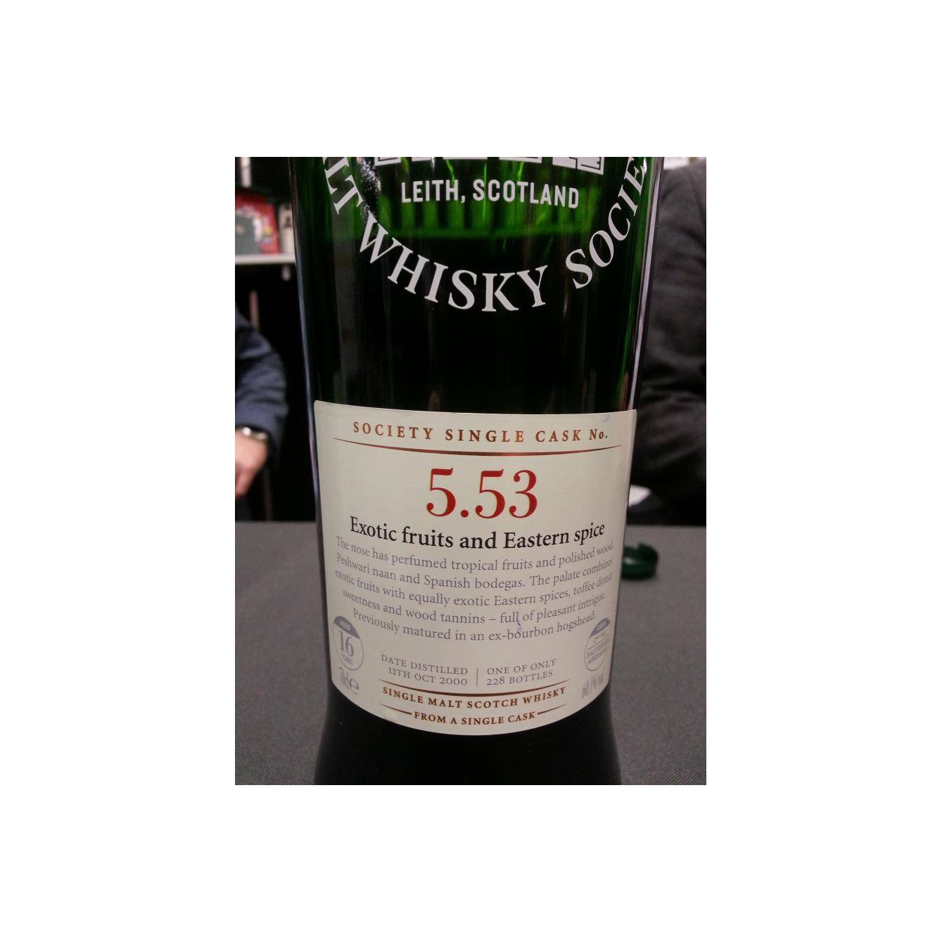 The Scotch Malt Whisky Society 2000 16 Years Single Malt Whisky 2
