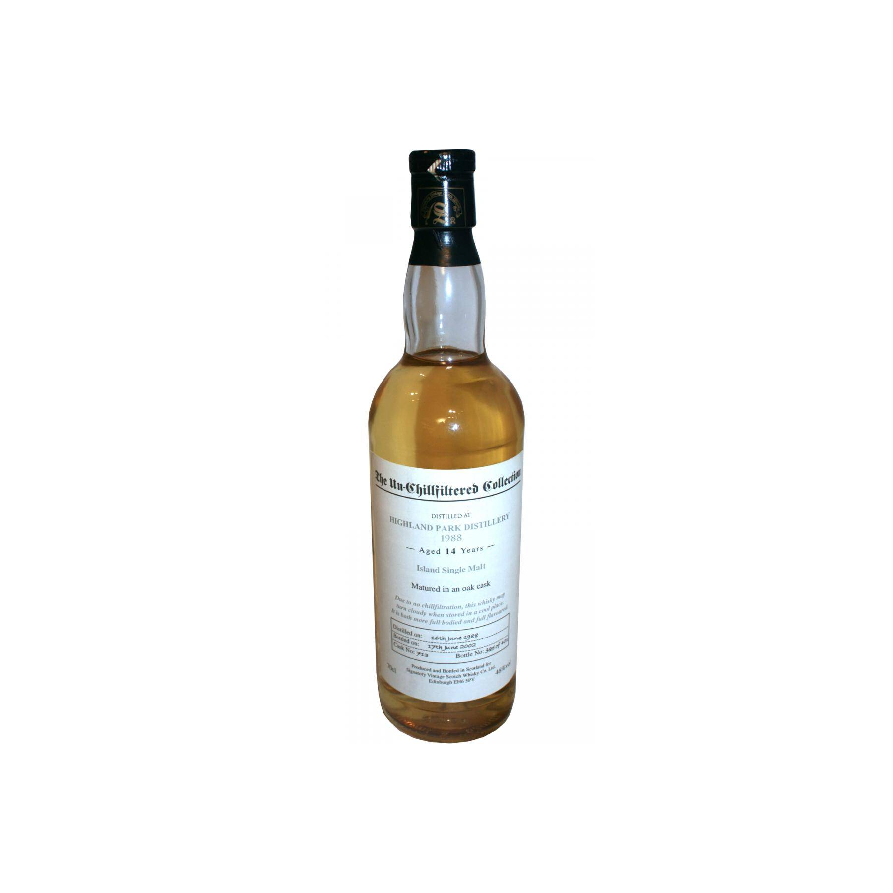 Highland Park The Un-Chillfiltered Collection 1988 14 Years Single Malt Whisky