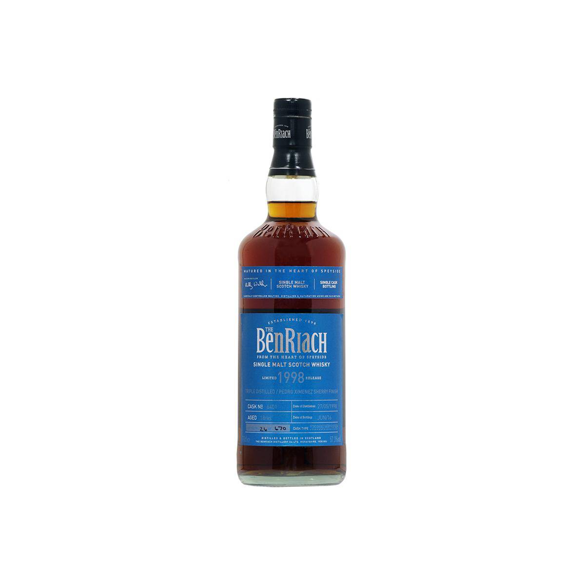BenRiach 1998 18 Years Single Malt Whisky