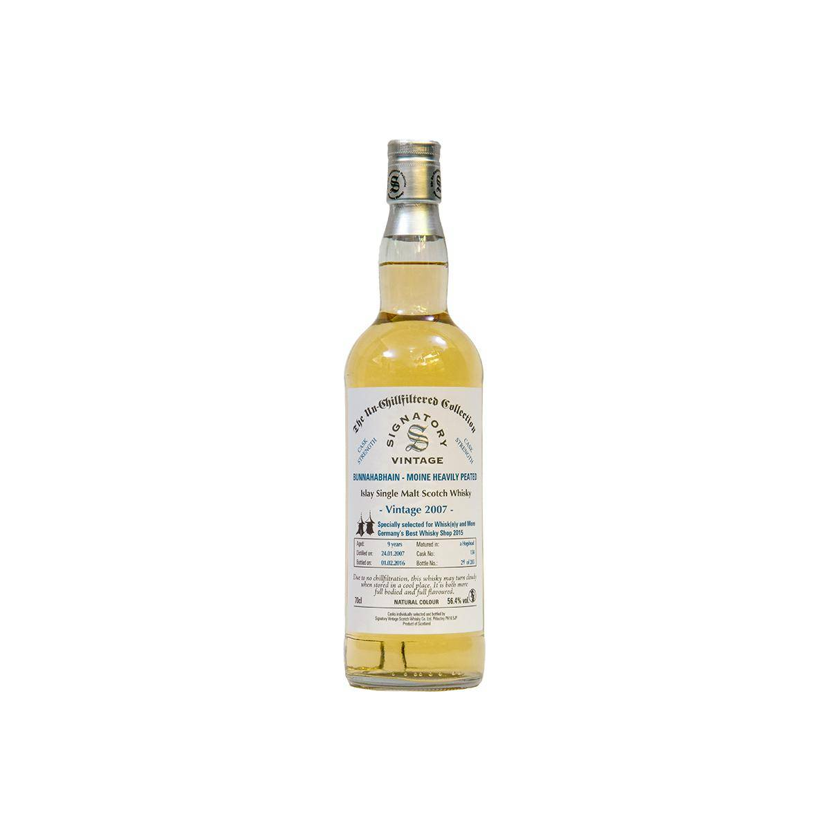 Bunnahabhain 2007 9 Years Single Malt Whisky
