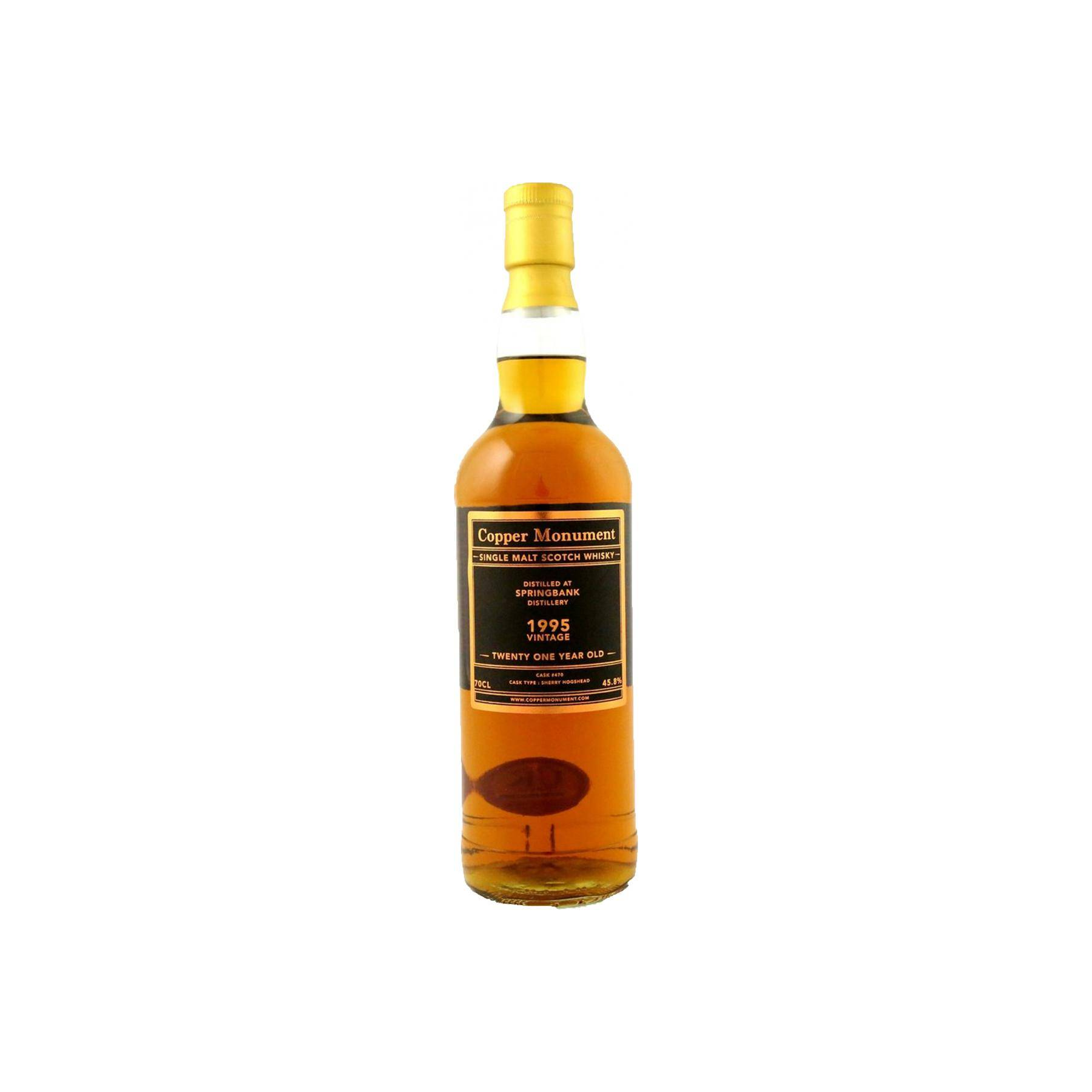 Springbank 1995 21 Years Single Malt Whisky