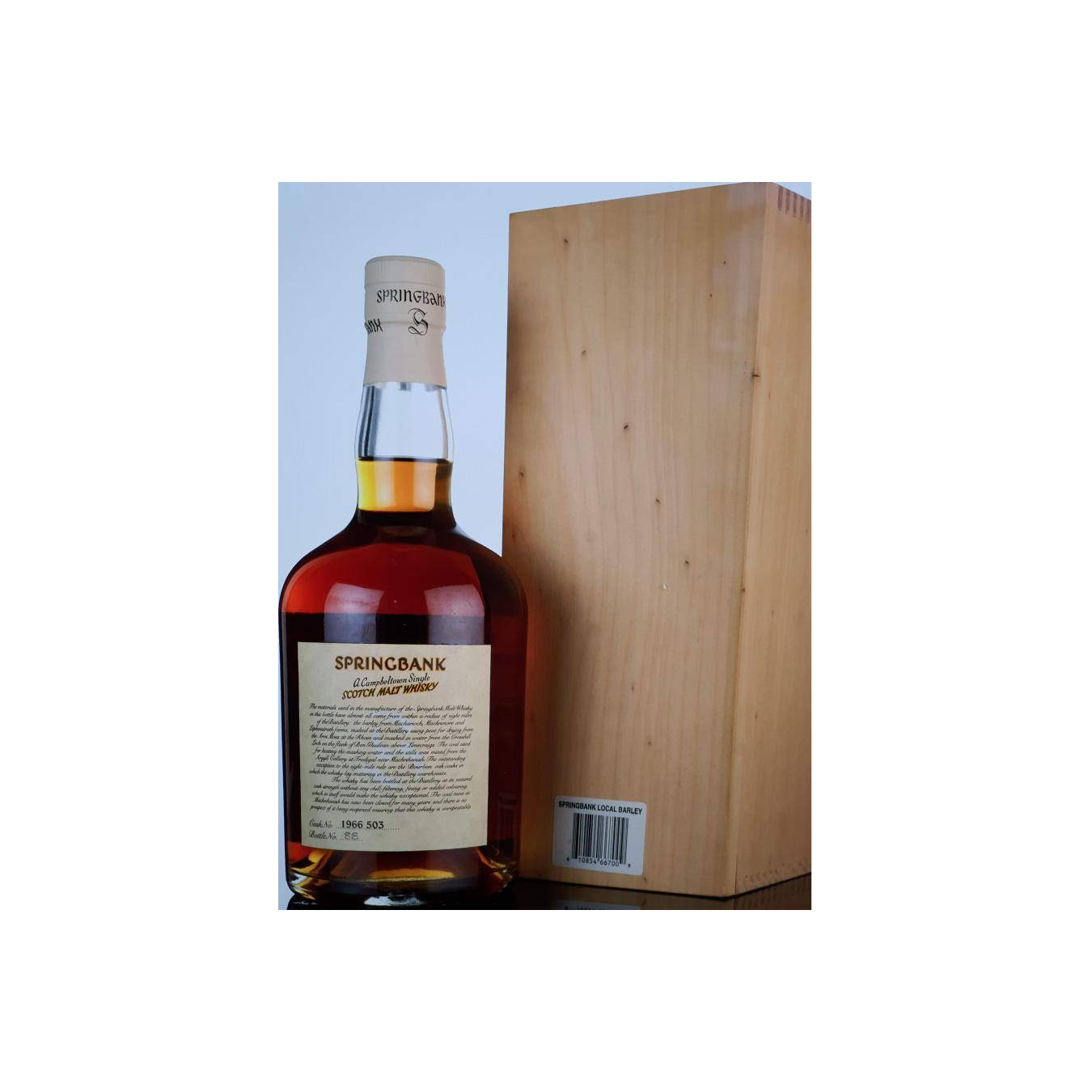 Springbank 1966 33 Years Single Malt Whisky 3