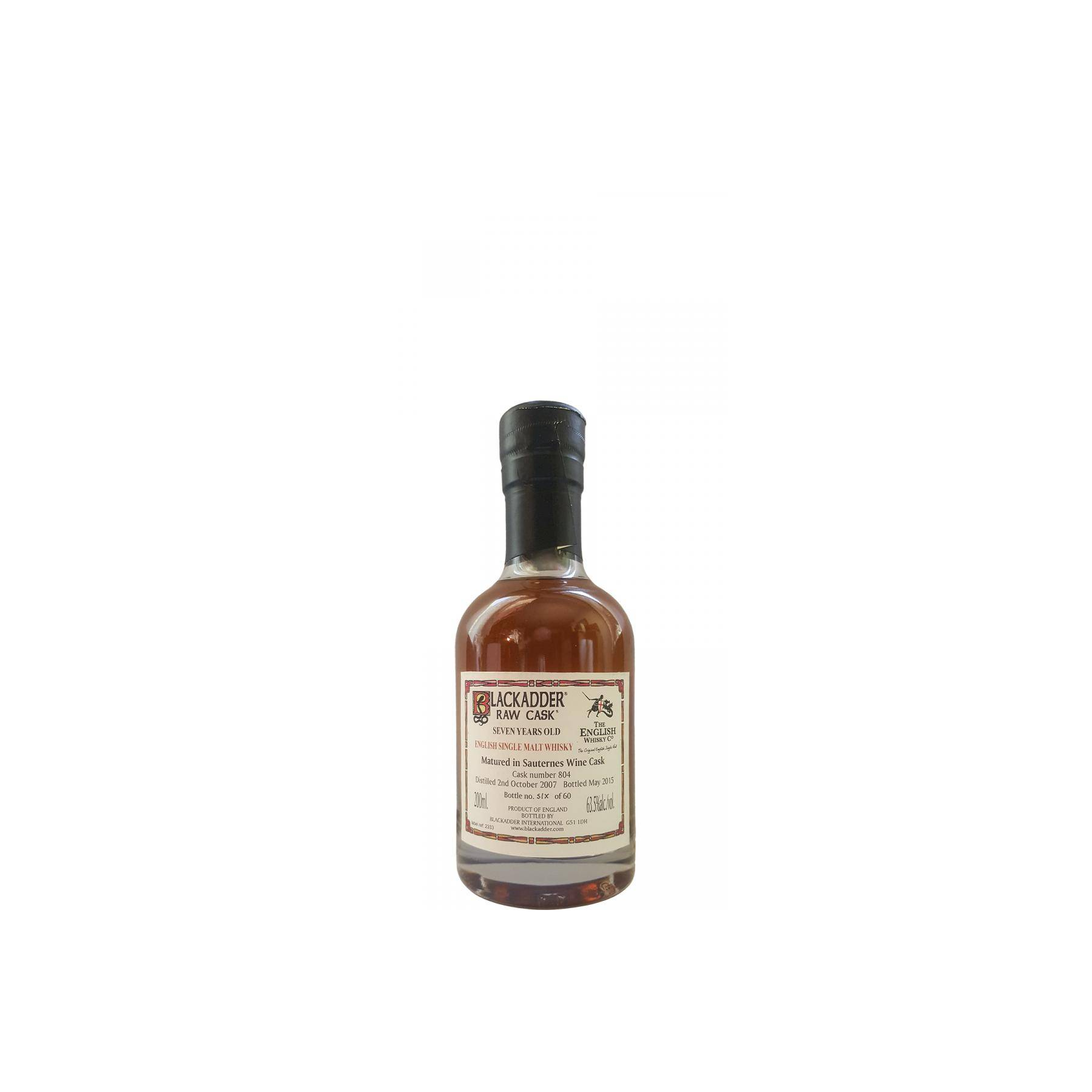 Blackadder Raw Cask 2007 7 Years Single Malt Whisky