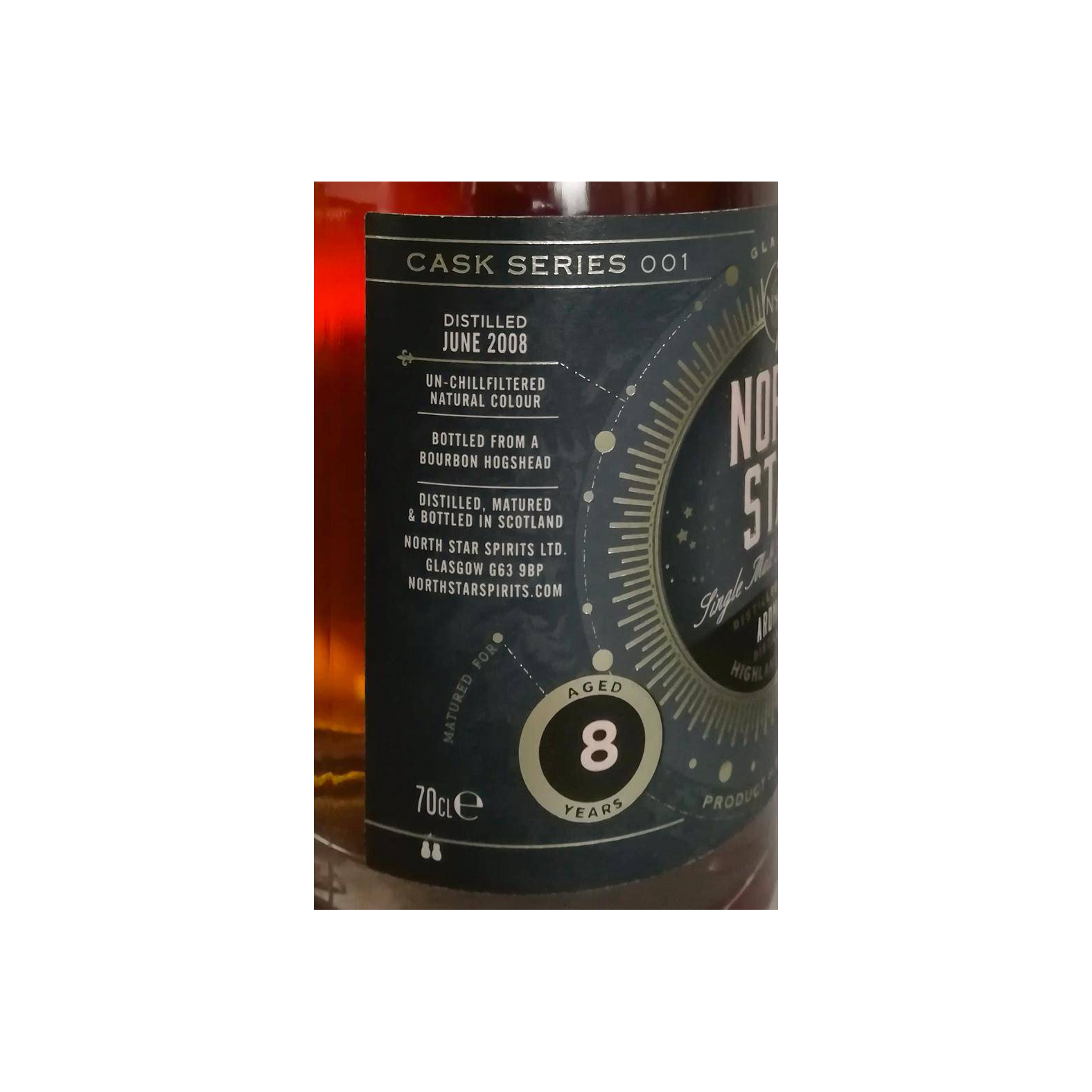 Ardmore 2008 8 Years Single Malt Whisky 3