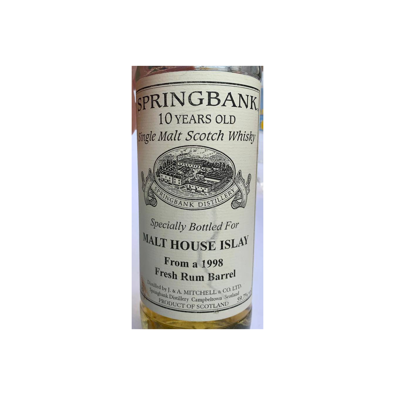 Springbank 1998 10 Years Single Malt Whisky