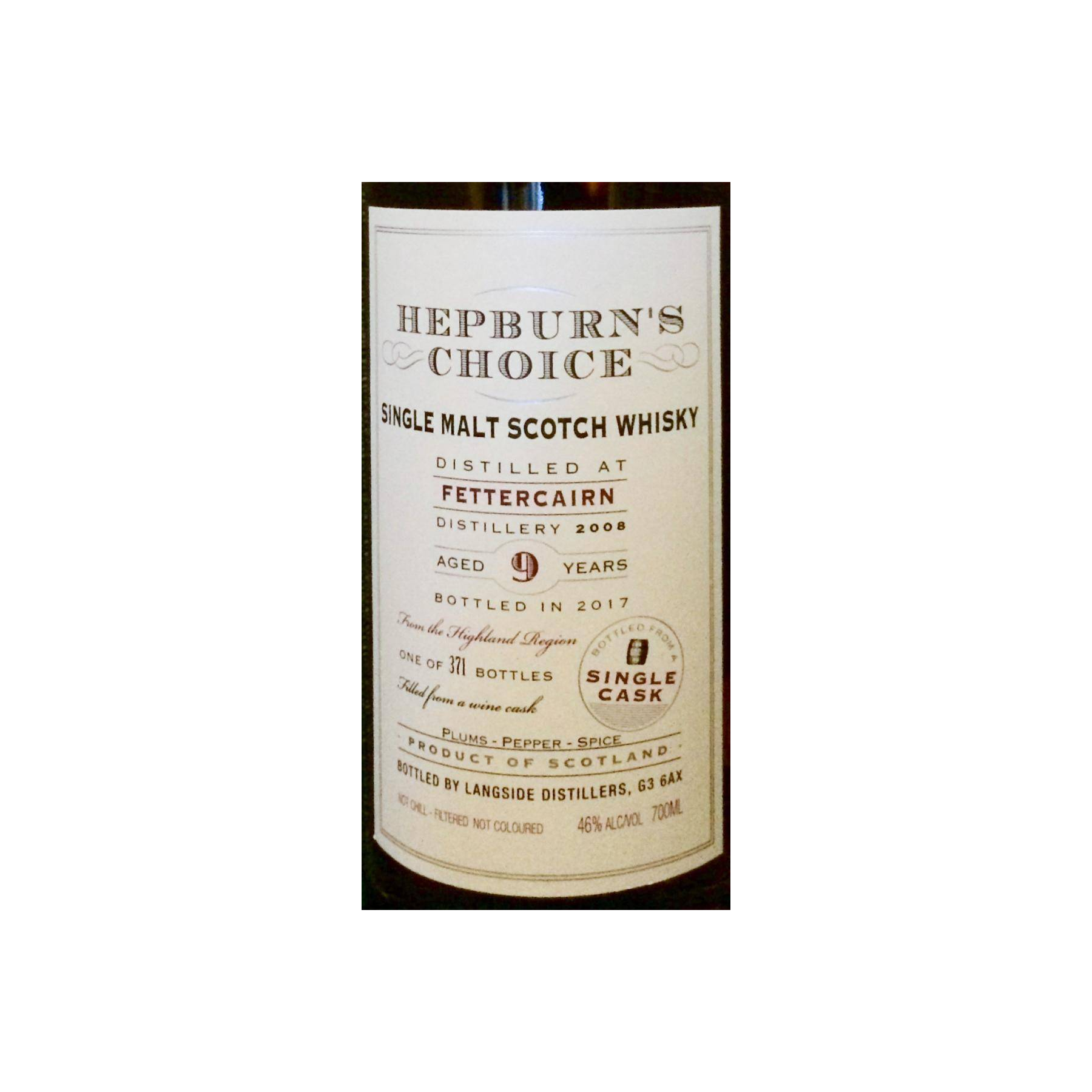 Fettercairn 2008 9 Years Single Malt Whisky 2
