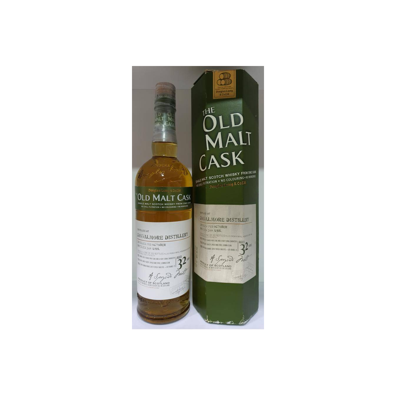 Convalmore Old Malt Cask 1975 32 Years Single Malt Whisky 3