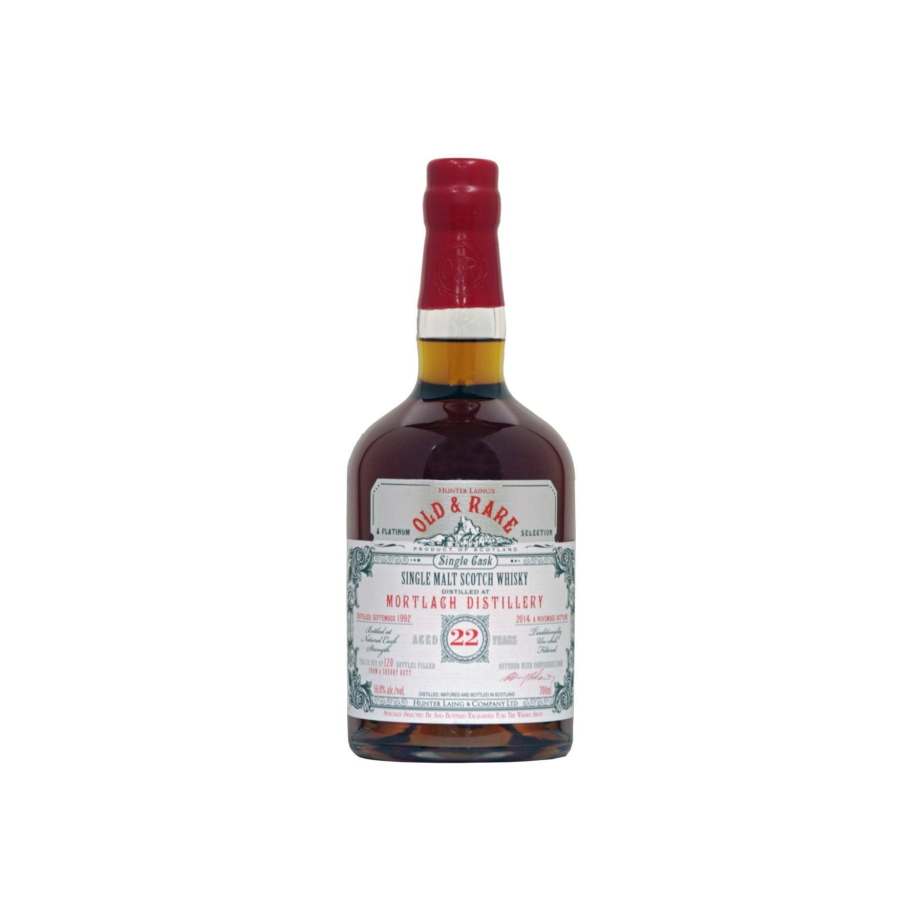 Mortlach 1992 22 Years Single Malt Whisky