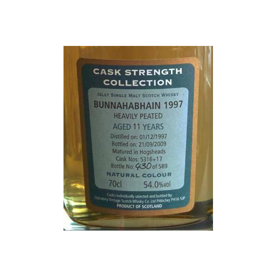 Bunnahabhain 1997 11 Years Single Malt Whisky 2